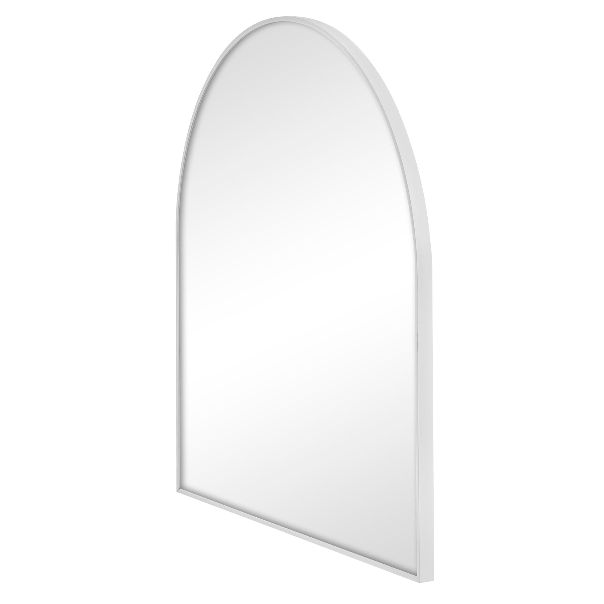 Naomi 85cm Large Arch Mirror White