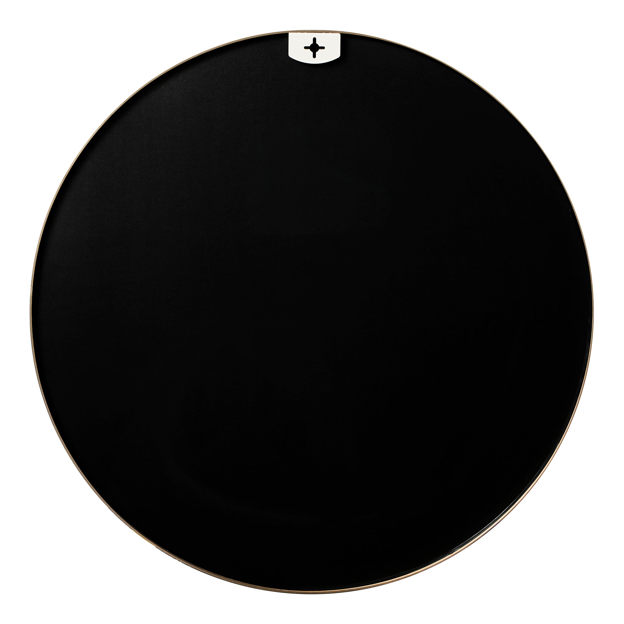 Linda 90cm Round Wall Mirror Gold