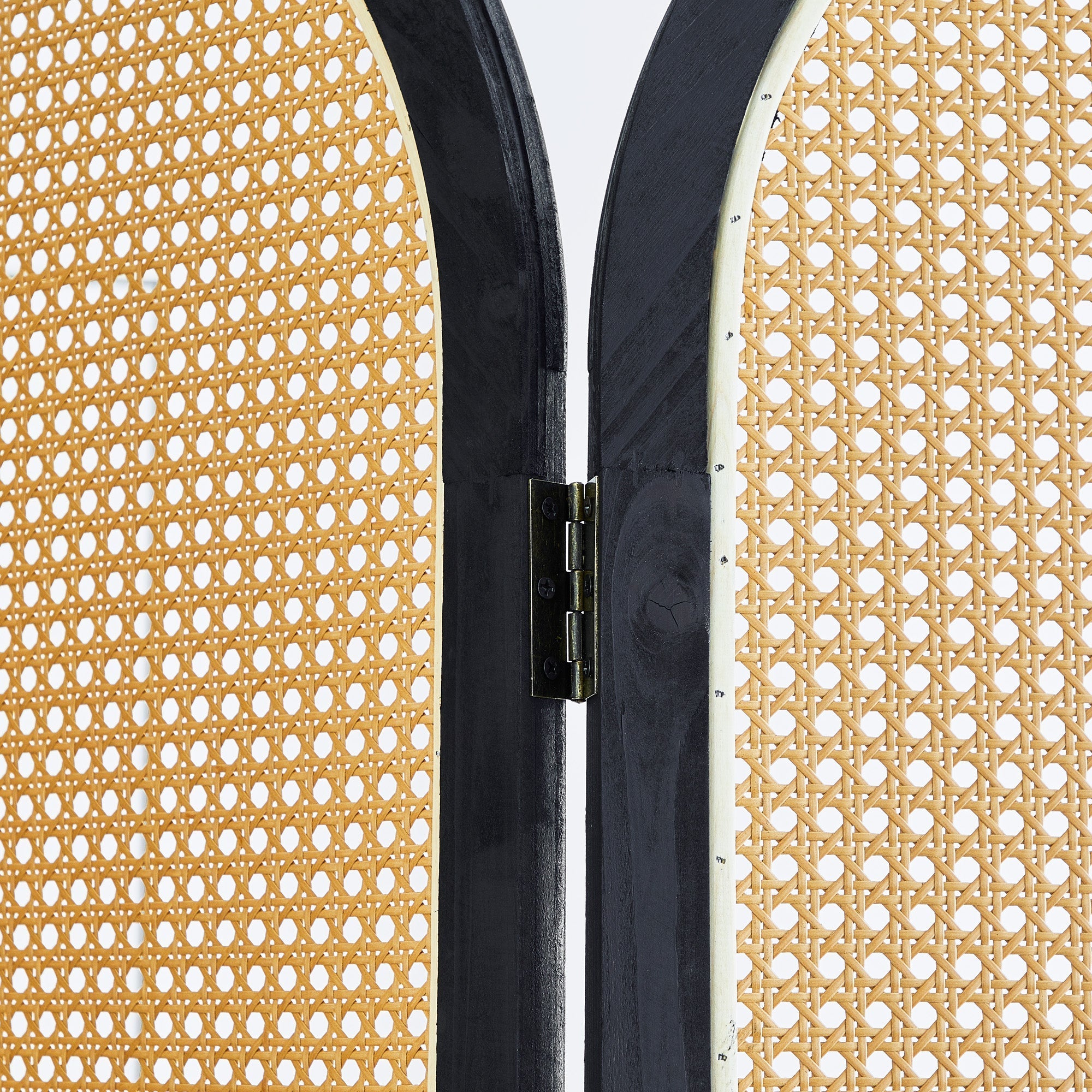 Kojo 3 Panel Room Screen Black