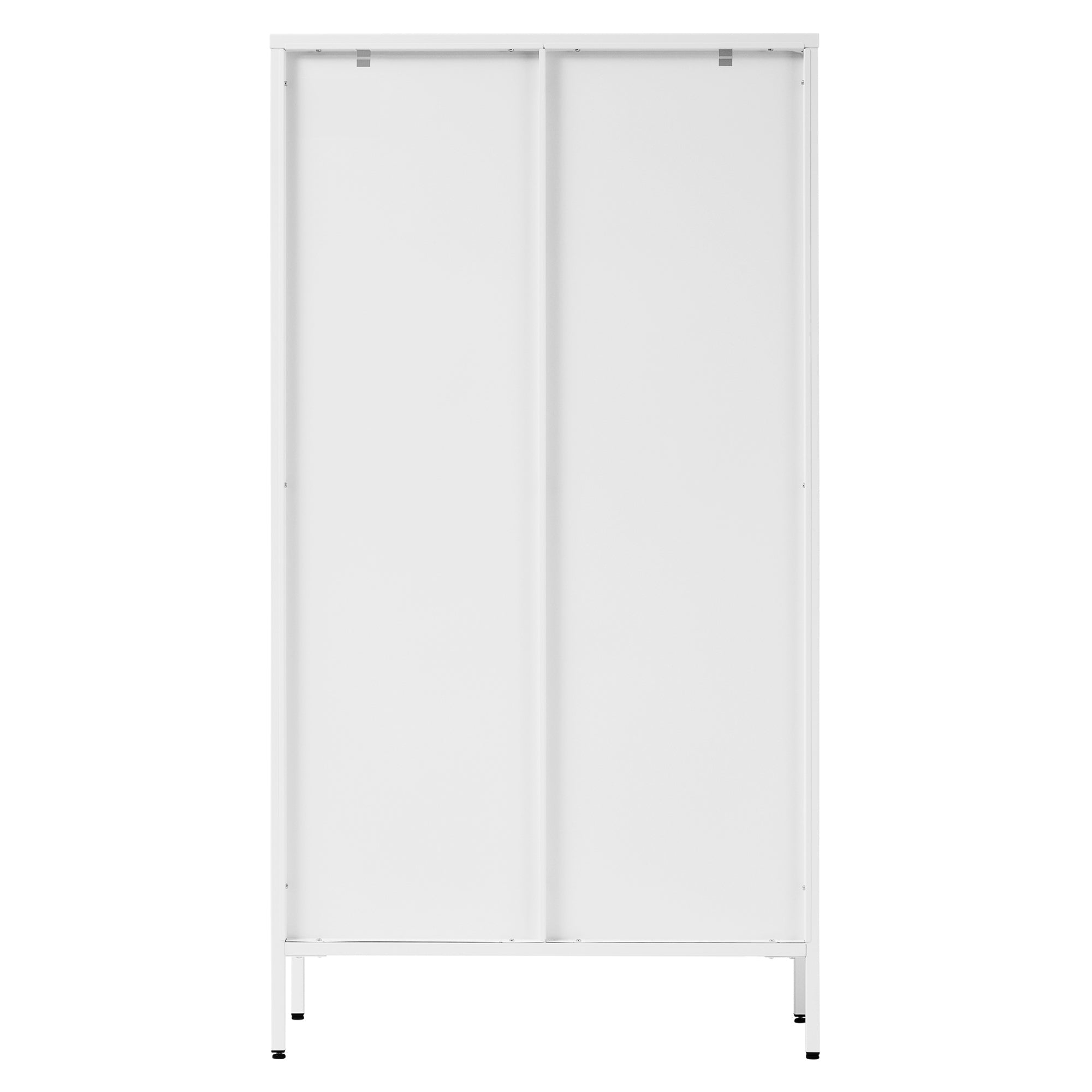 Eve Modern Large Metal Cabinet White