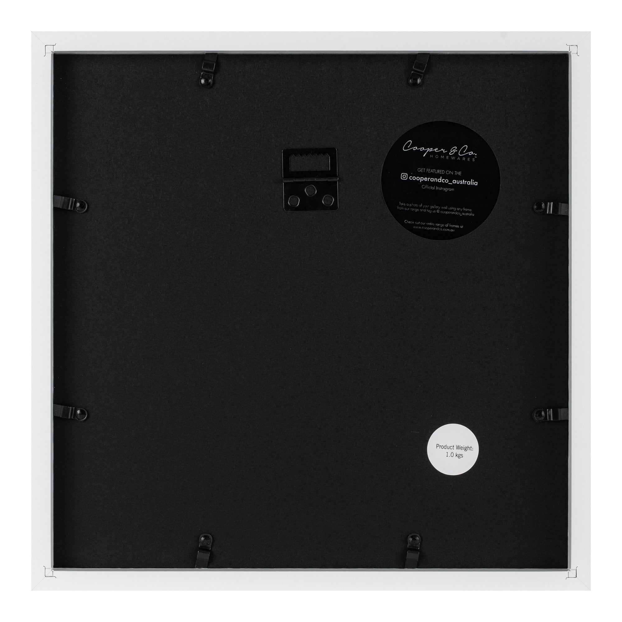 Set Of 2 30x30cm Mat to 20x20cm Premium Paradise Wooden Photo Frame