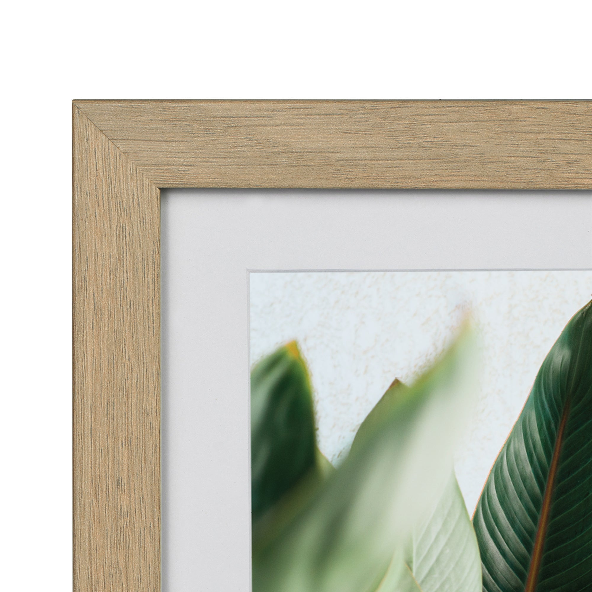 Set Of 2 40x40cm Mat to 30x30cm Premium Paradise Wooden Photo Frame