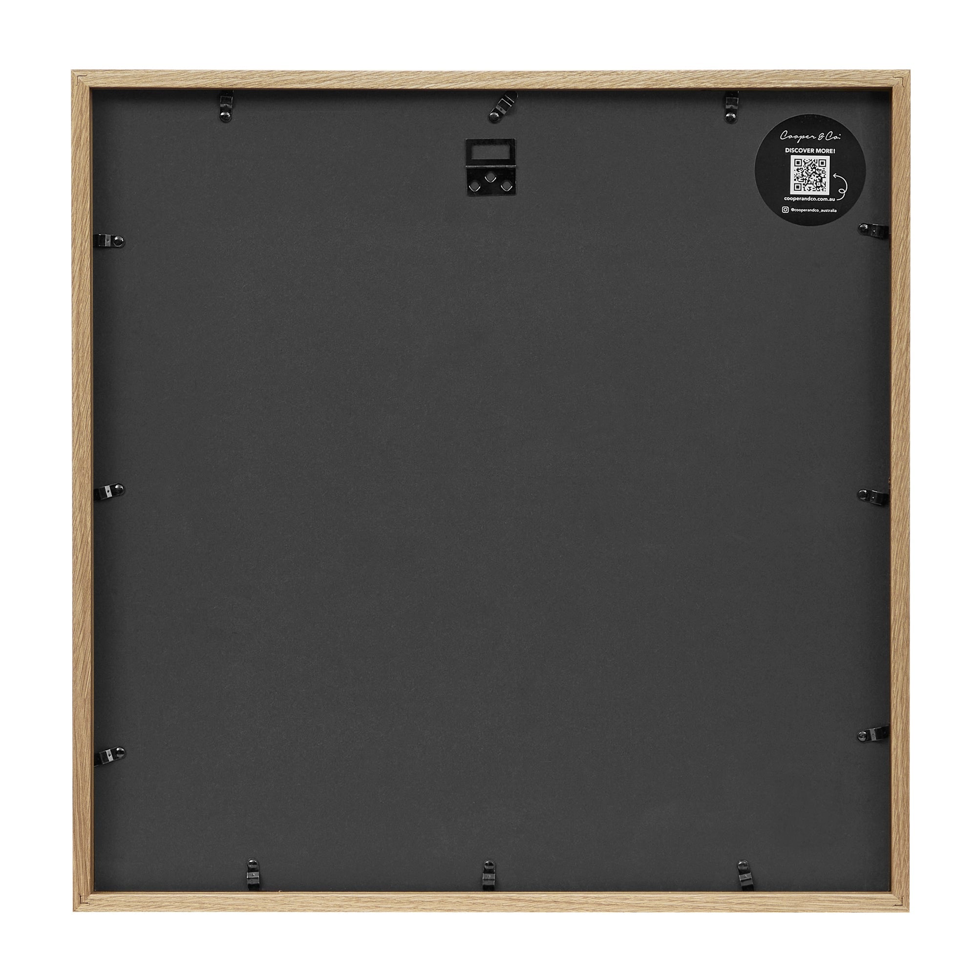 50x50cm Mat to 40x40cm Premium Paradise Wooden Photo Frame