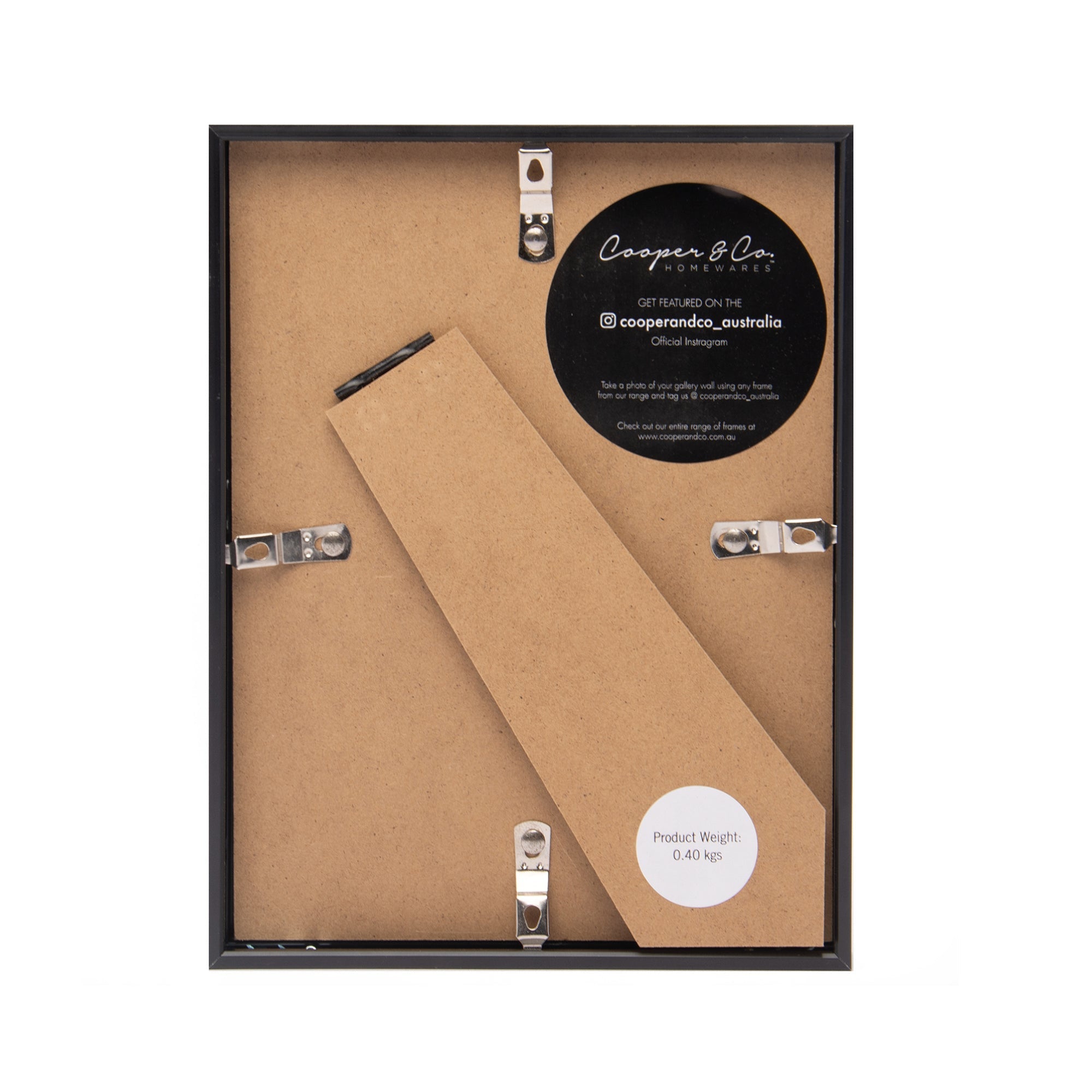 Set Of 2 15x20cm Mat to 10x15cm Premium Metal Photo Frames