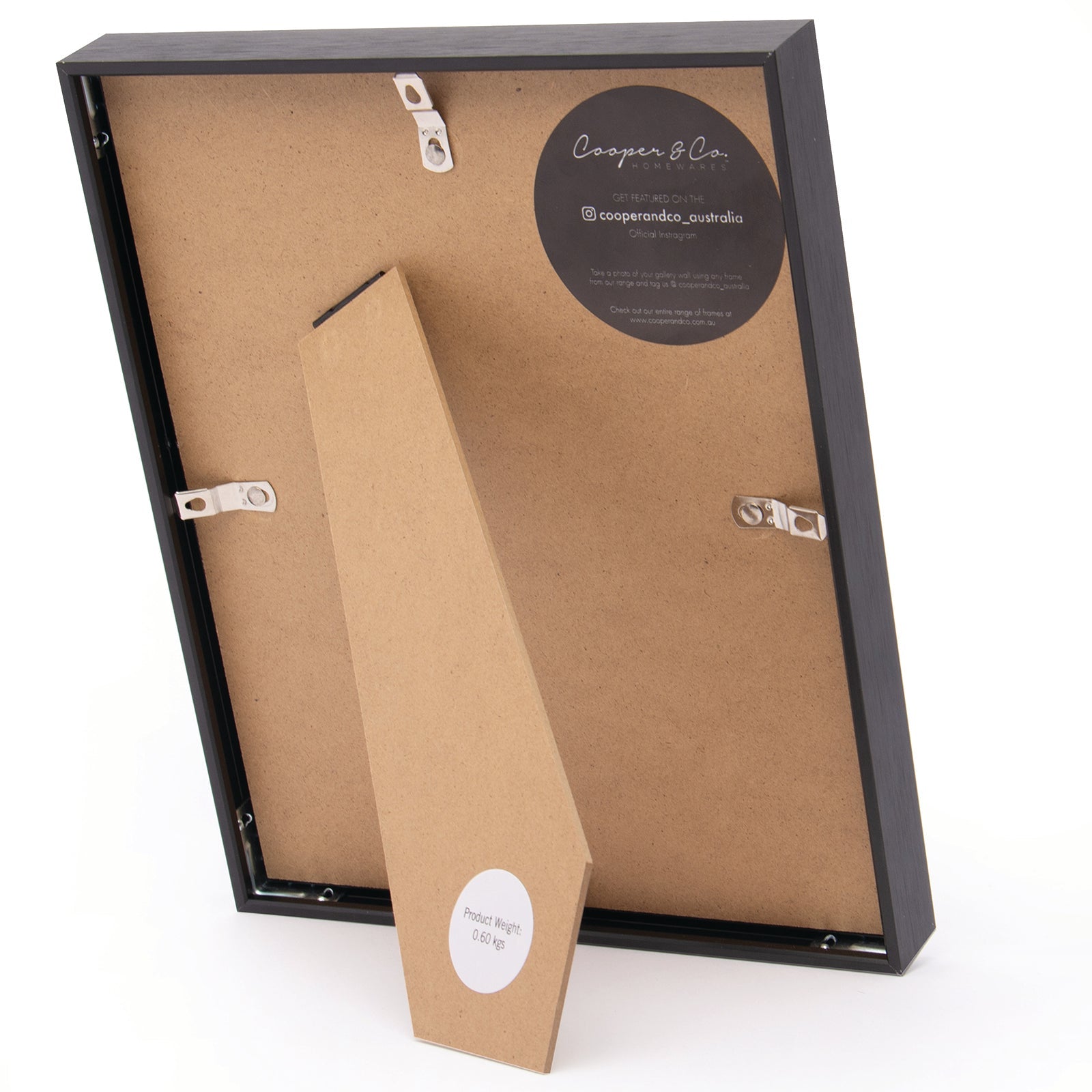 Set Of 2 20x25cm Mat to 13x18cm Premium Metal Photo Frames