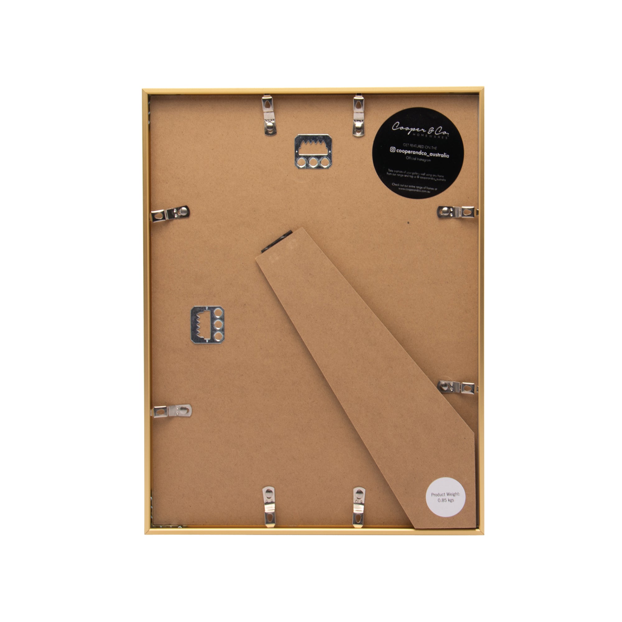 Set Of 2 25x33cm Mat to 20x25cm Premium Metal Photo Frames