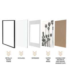 60x90cm Mat to 50x70cm Premium Metal Photo Frame