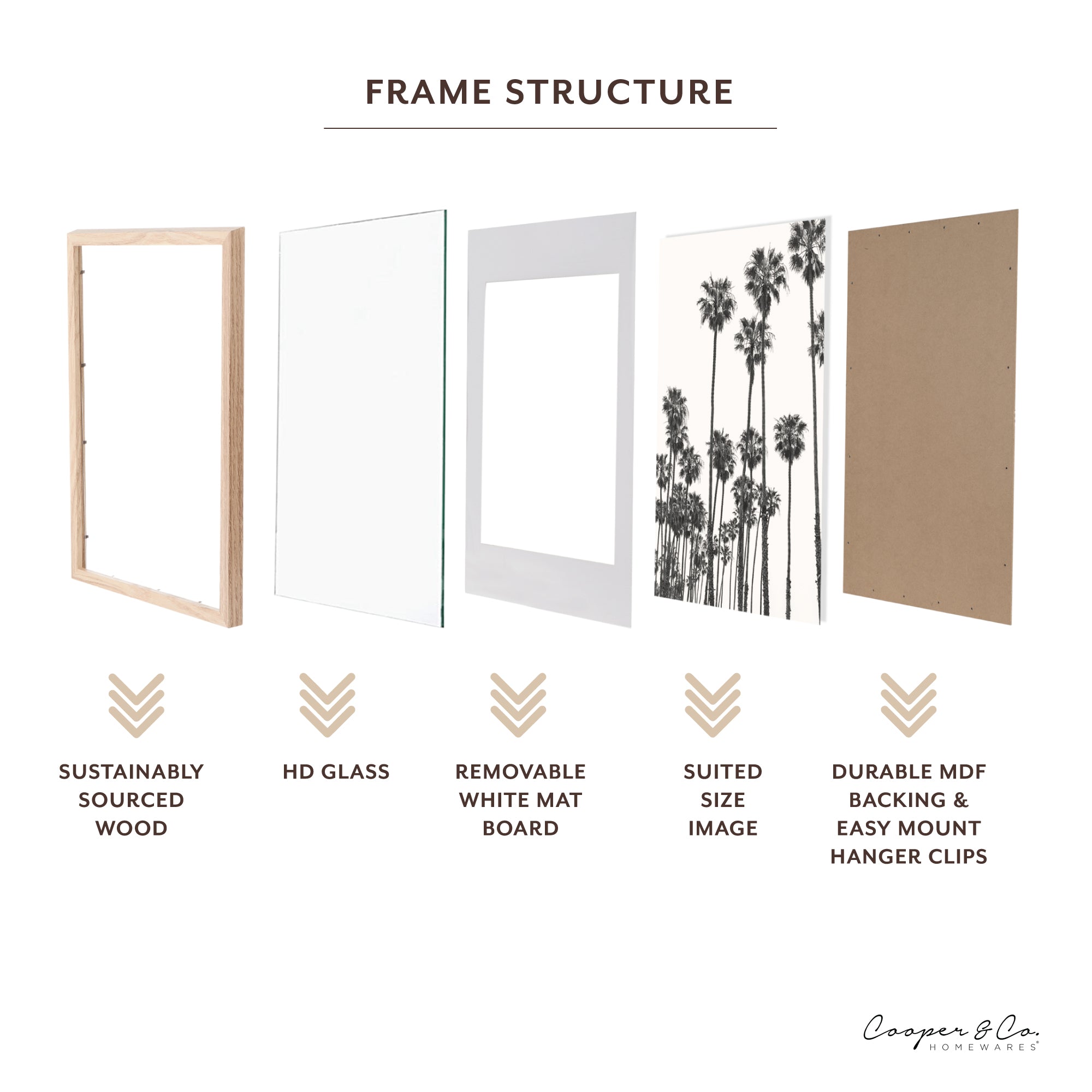 Instant Gallery Wall 12 Piece Frame Set