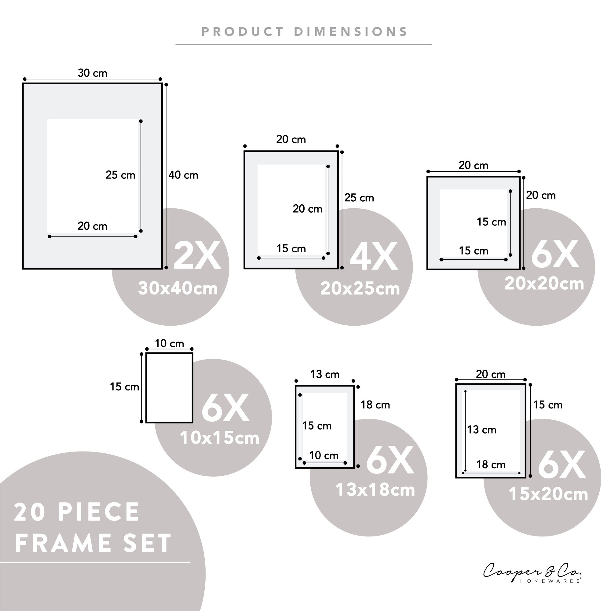 Pack Of 30 Frame