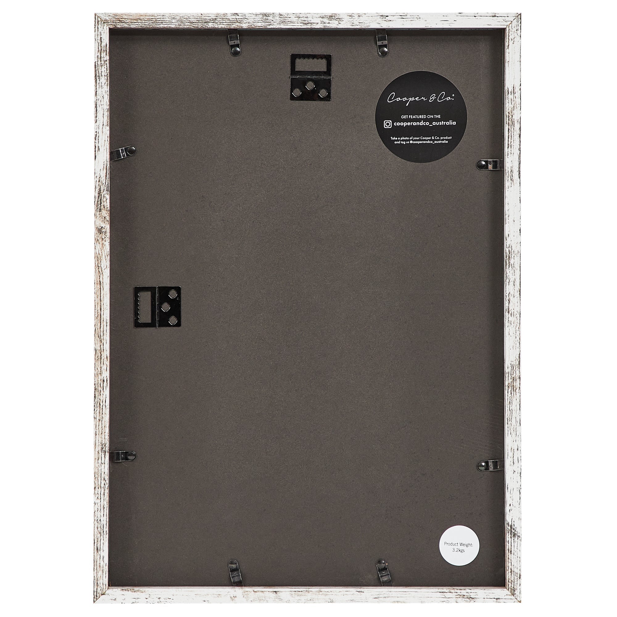 Set Of 2 29.7x42cm Mat to 21x29.7cm Premium Rustic Wooden Photo Frame