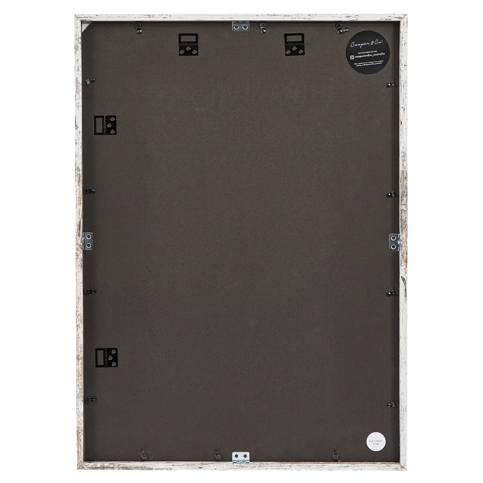50x70cm Mat to 40x50cm Premium Rustic Wooden Photo Frame