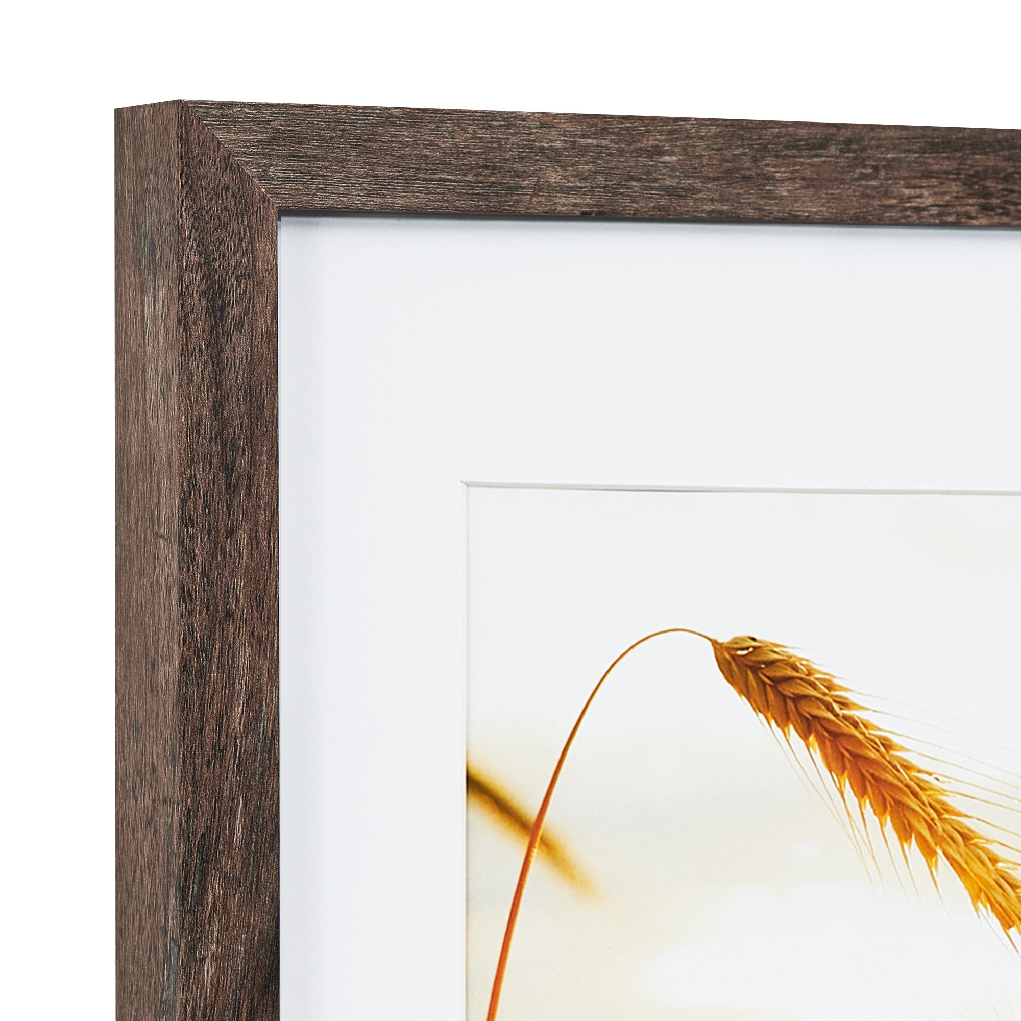 59.4x84.1cm Mat to 42x59.4cm Premium Rustic Wooden Photo Frame