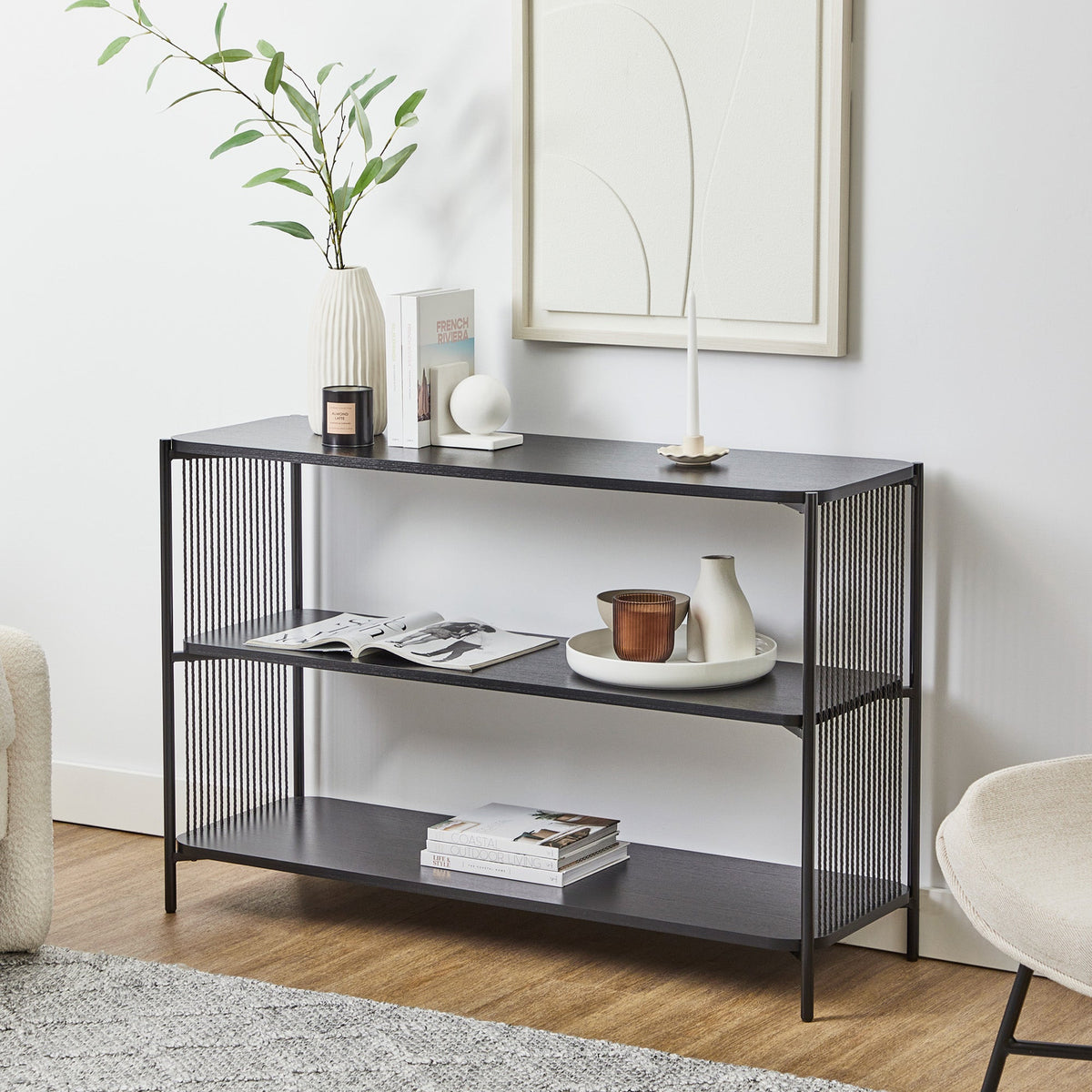 Marina Sideboard Black (120cm)