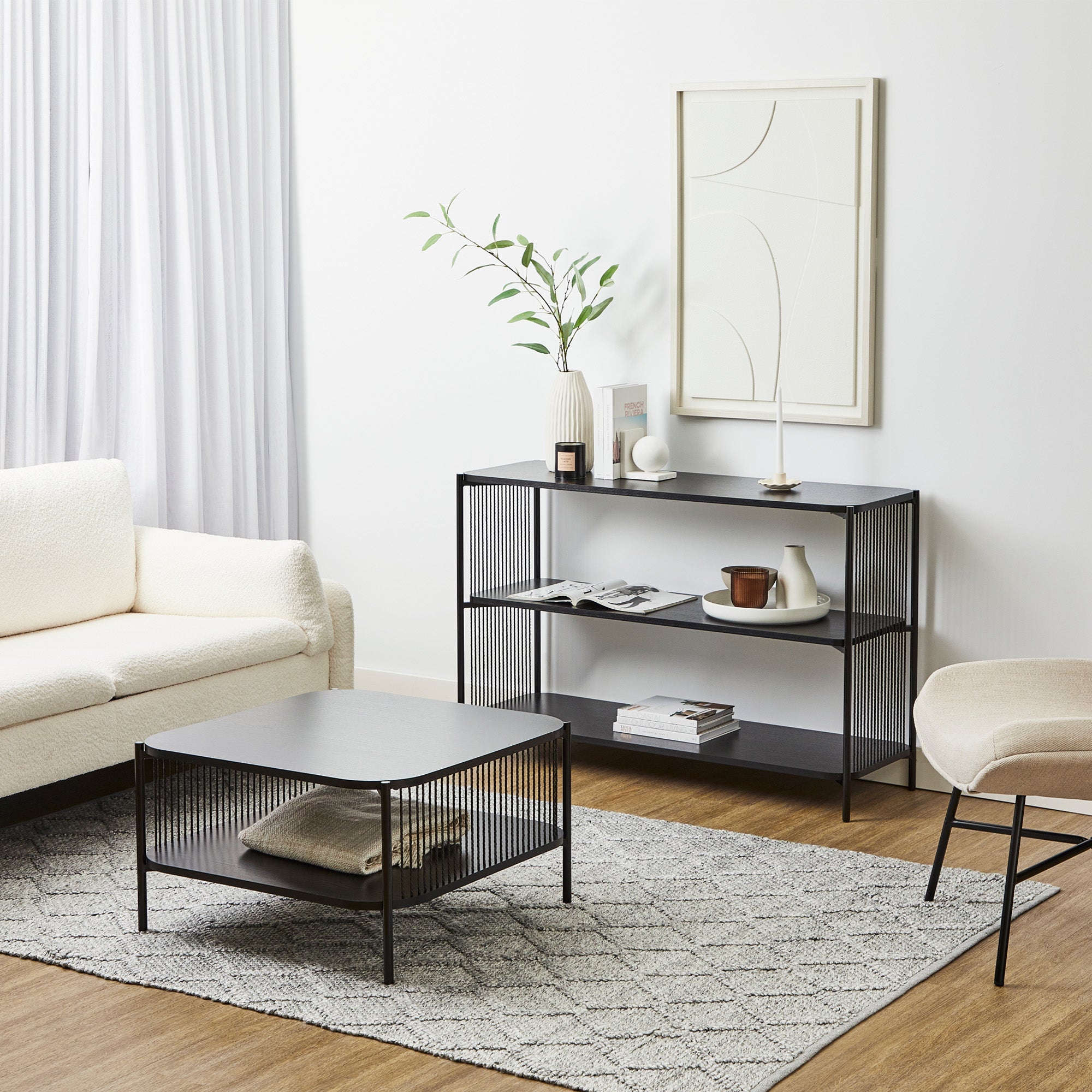 Marina Sideboard Black (120cm)