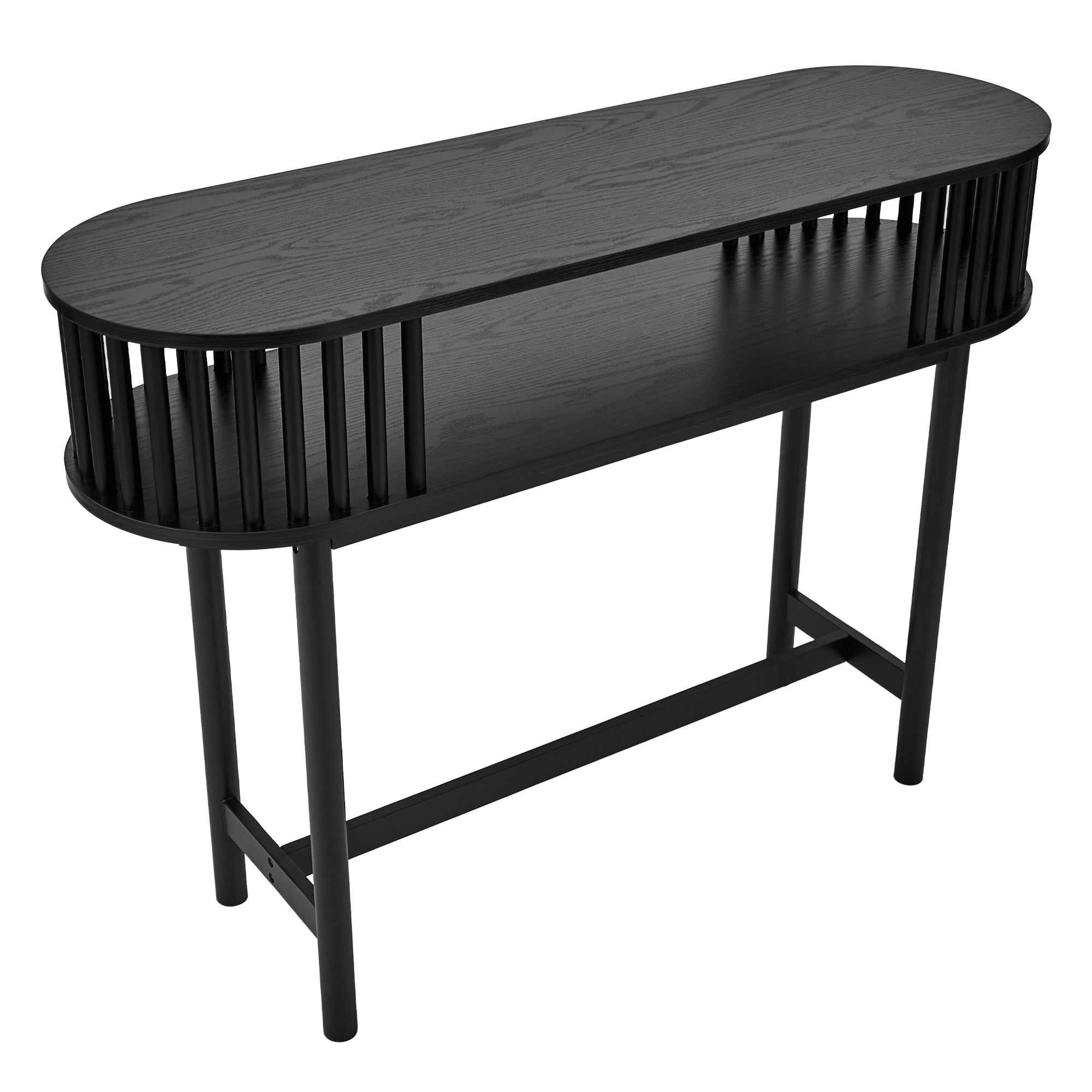 Halo Console Table Black (110cm)