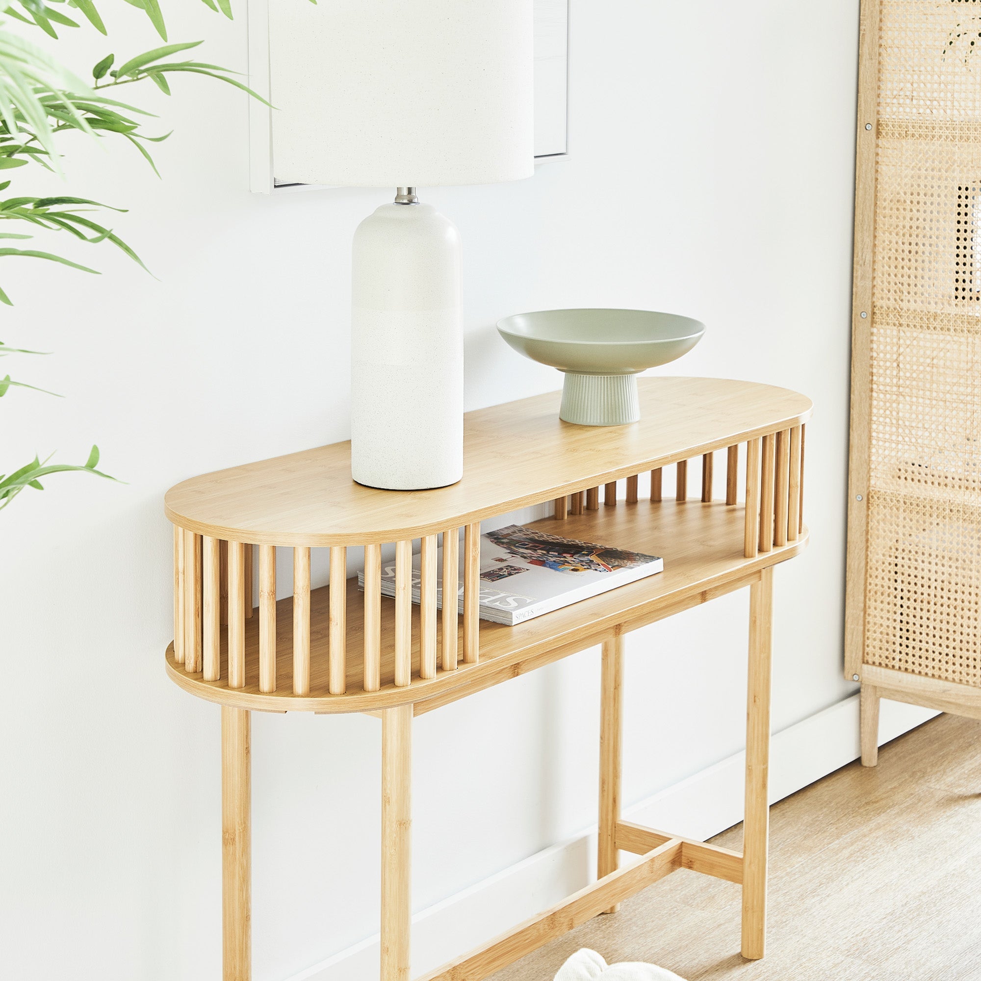 Halo Console Table Natural (110cm)