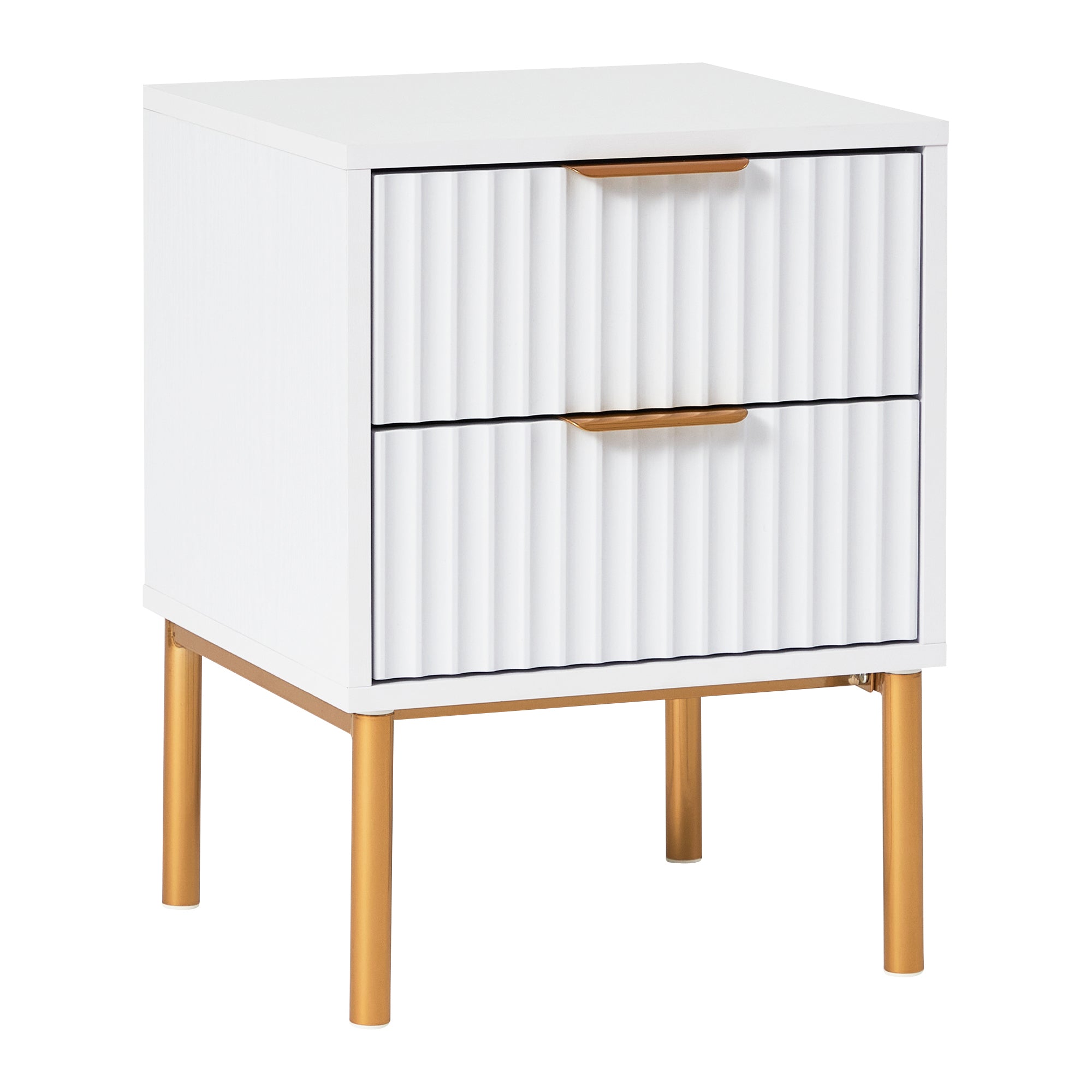 Indy Bedside Table White