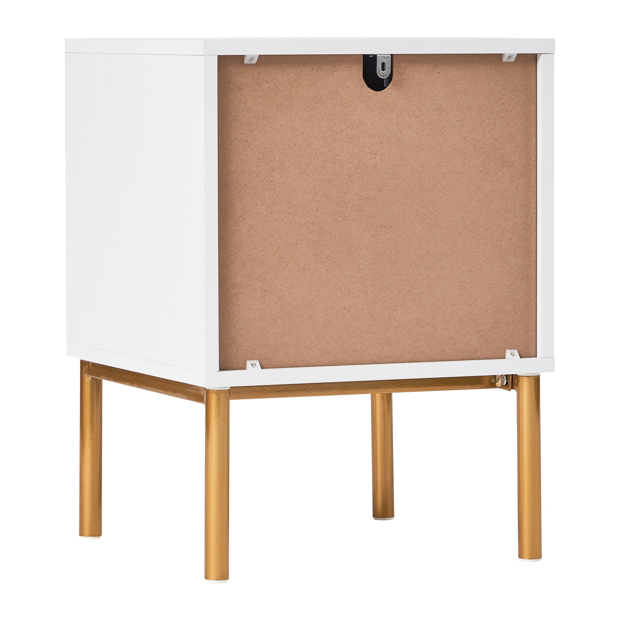Indy Bedside Table White