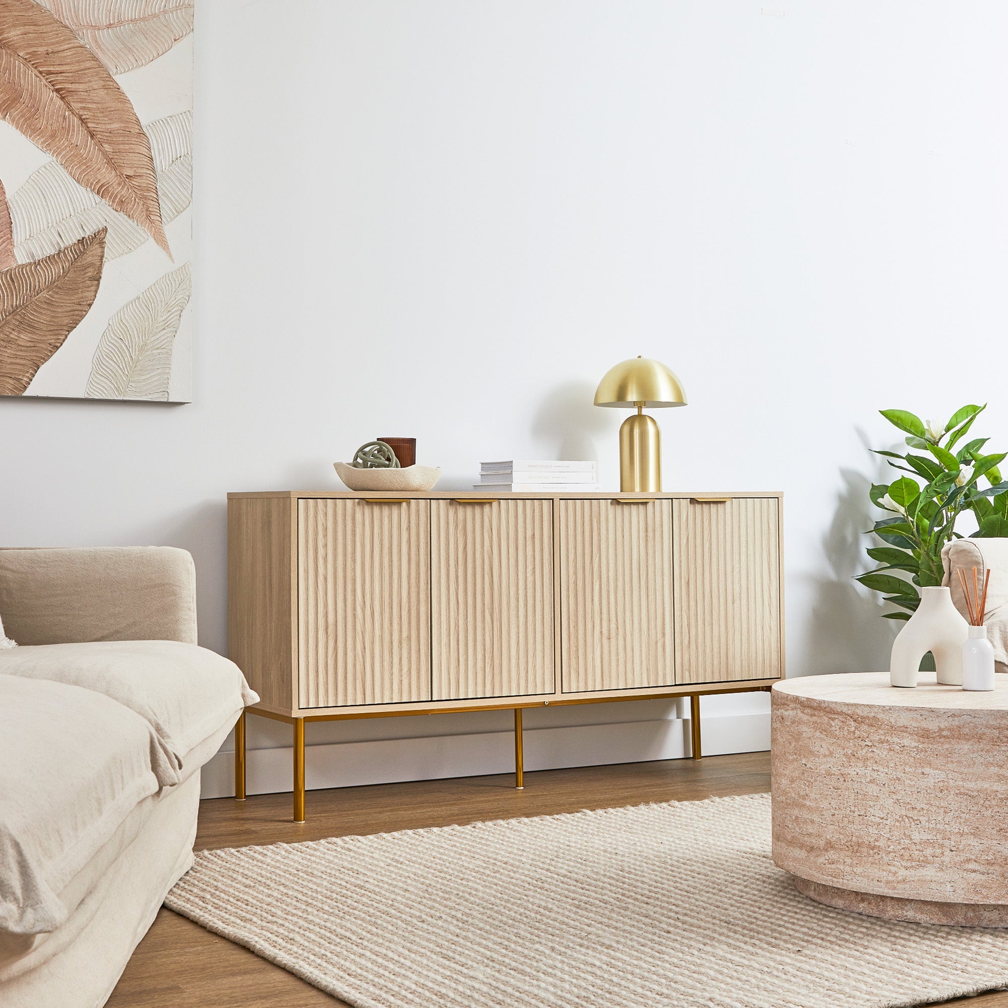 Indy Sideboard Natural (140cm)