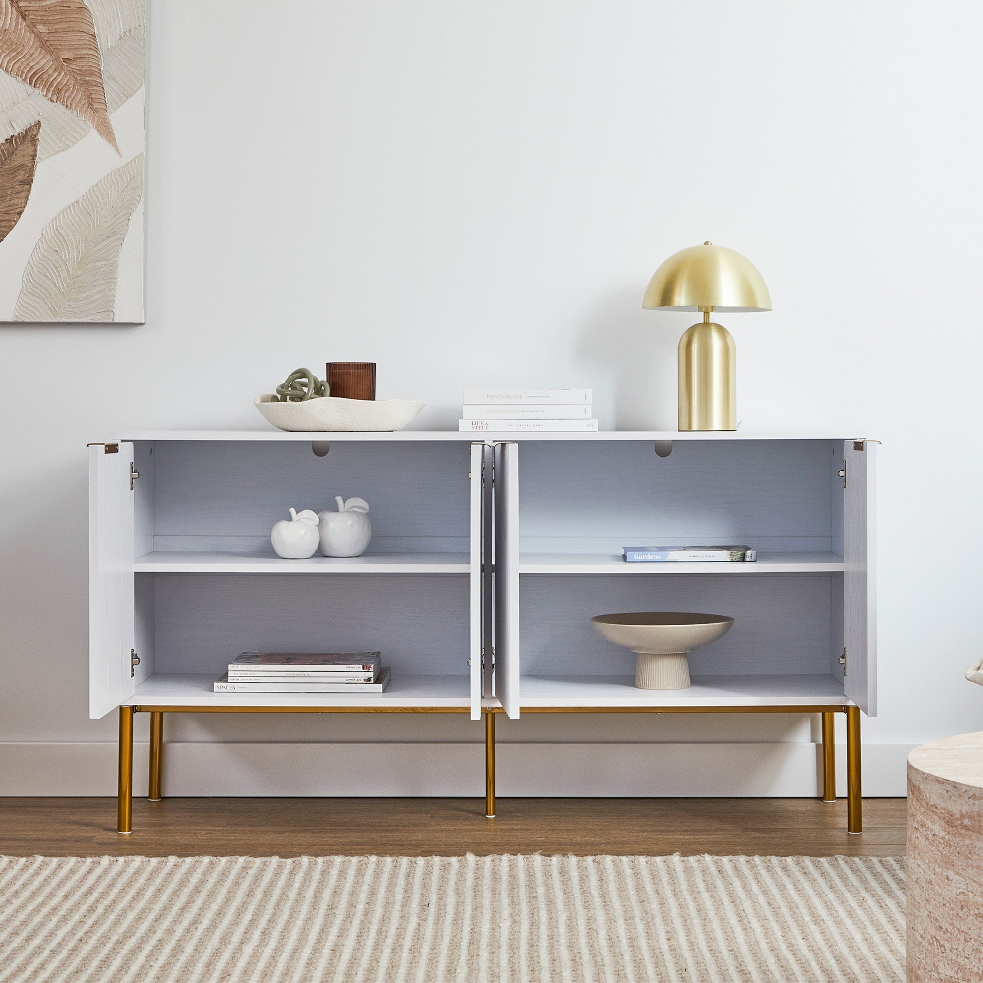 Indy Sideboard White (140cm)