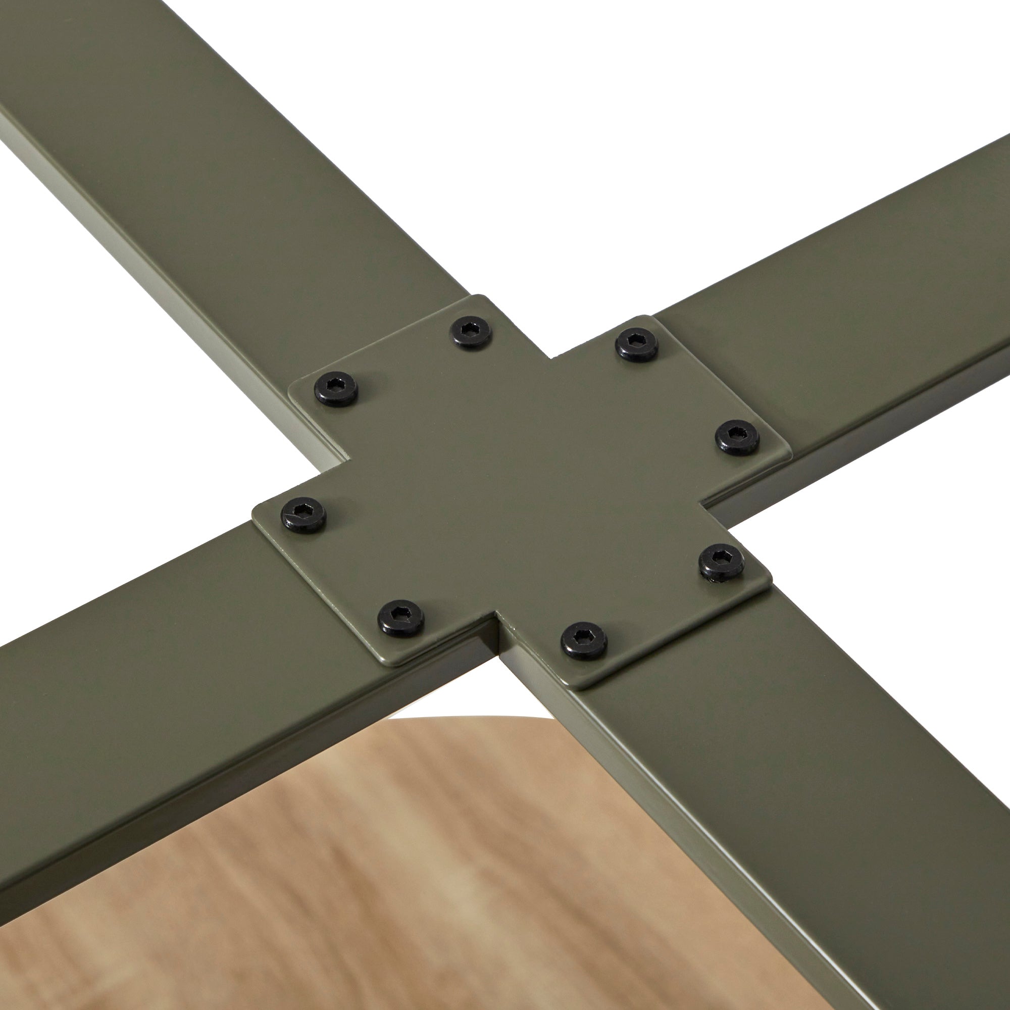 Arizona 110cm Dining Table Olive