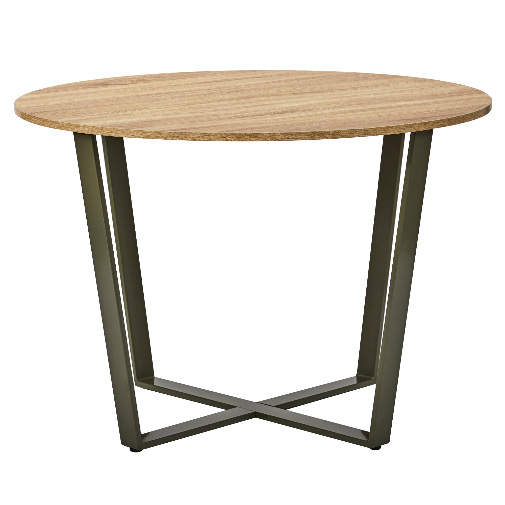 Arizona 110cm Dining Table Olive