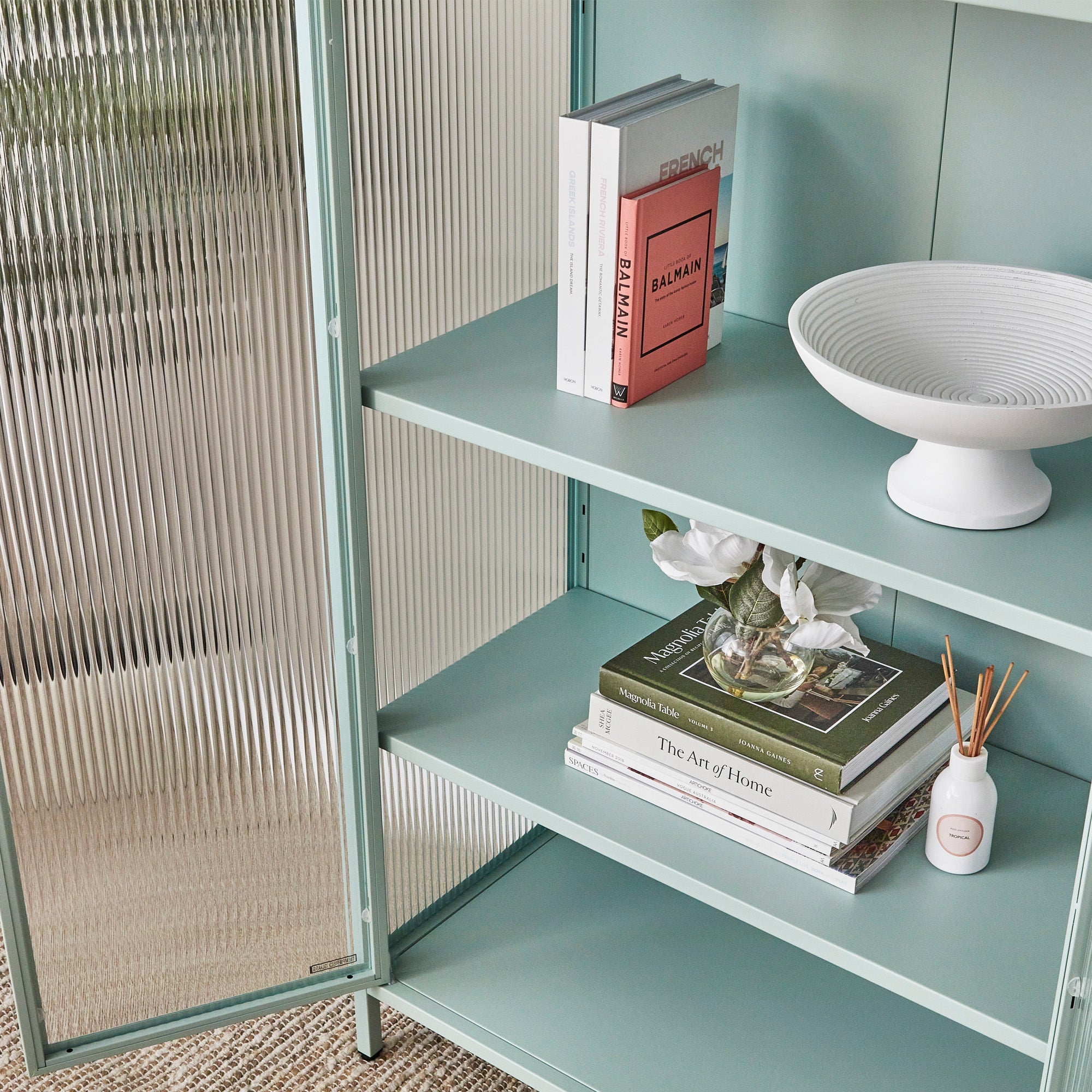 Ella 2 Door Modern Metal Cupboard