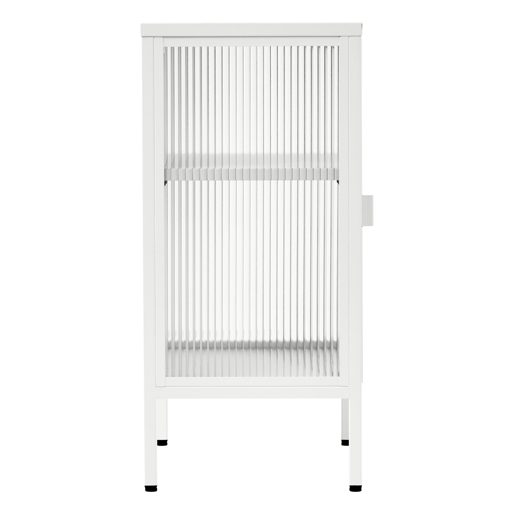 Eve Modern Metal Side Table White