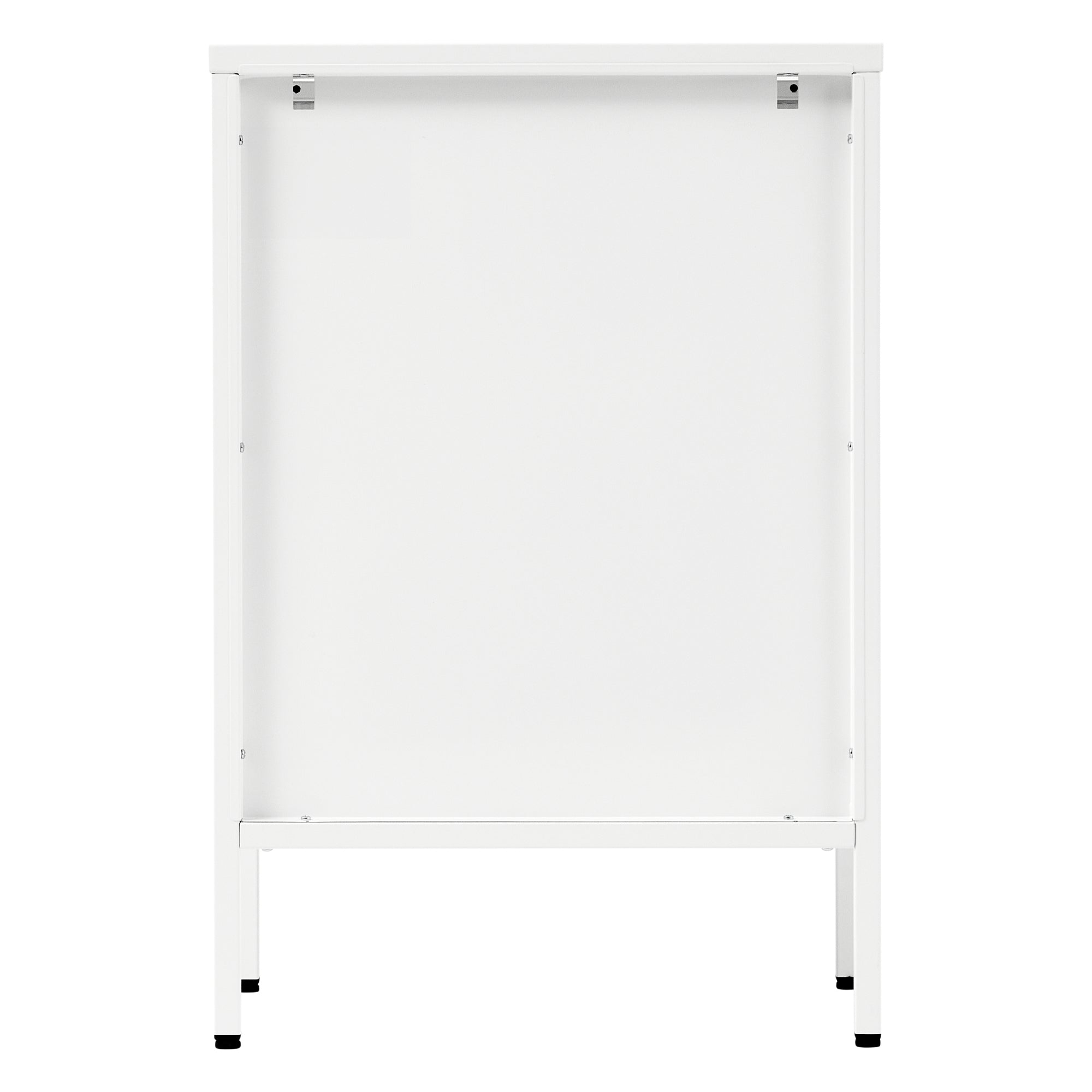 Eve Modern Metal Side Table White