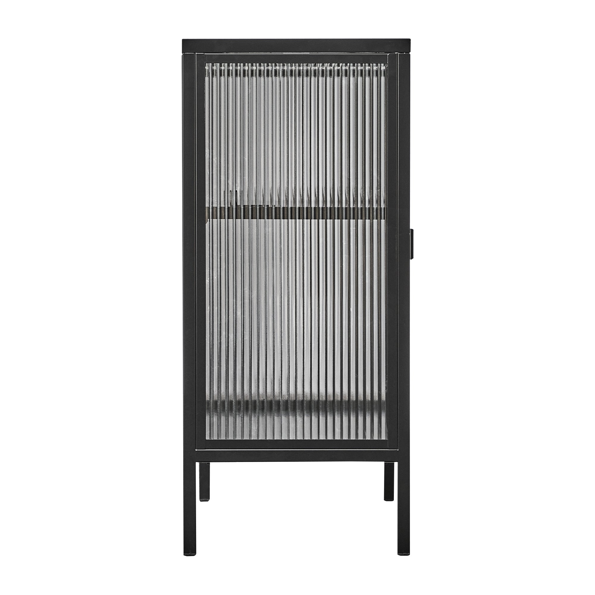 Eve Modern Metal Cabinet Black