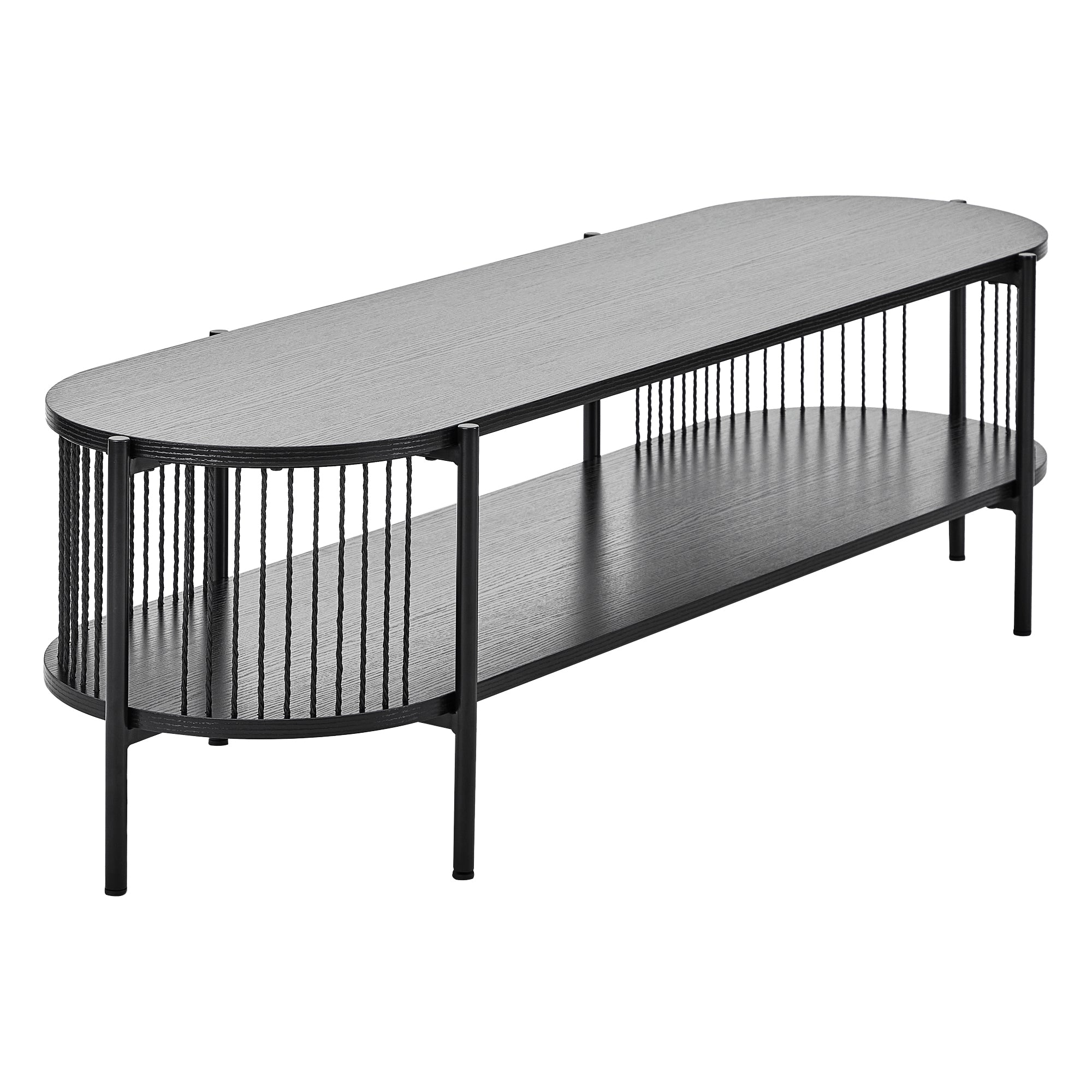 Harbour Entertainment Unit Black (144cm)