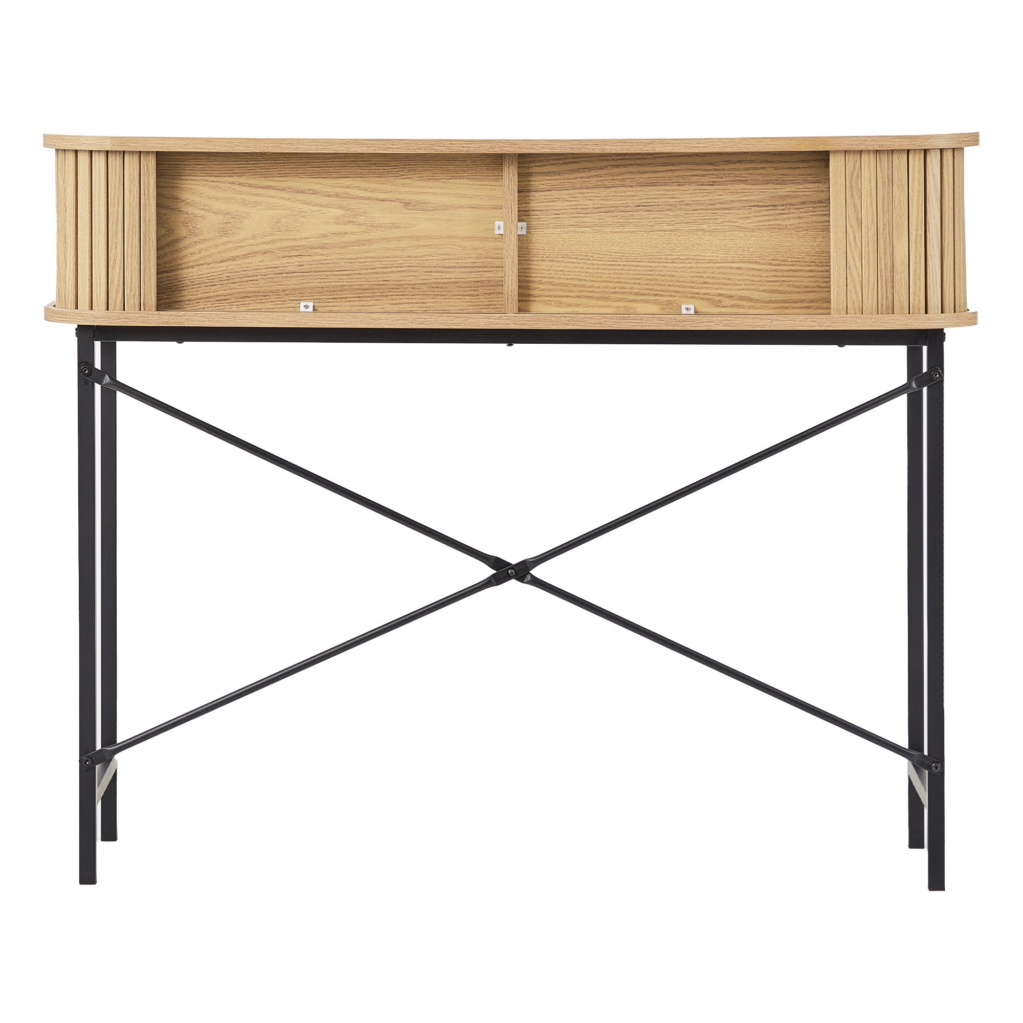 Haven Sliding Door Console Table Natural (100cm)