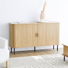 Haven Sliding Door Sideboard Natural (140cm)