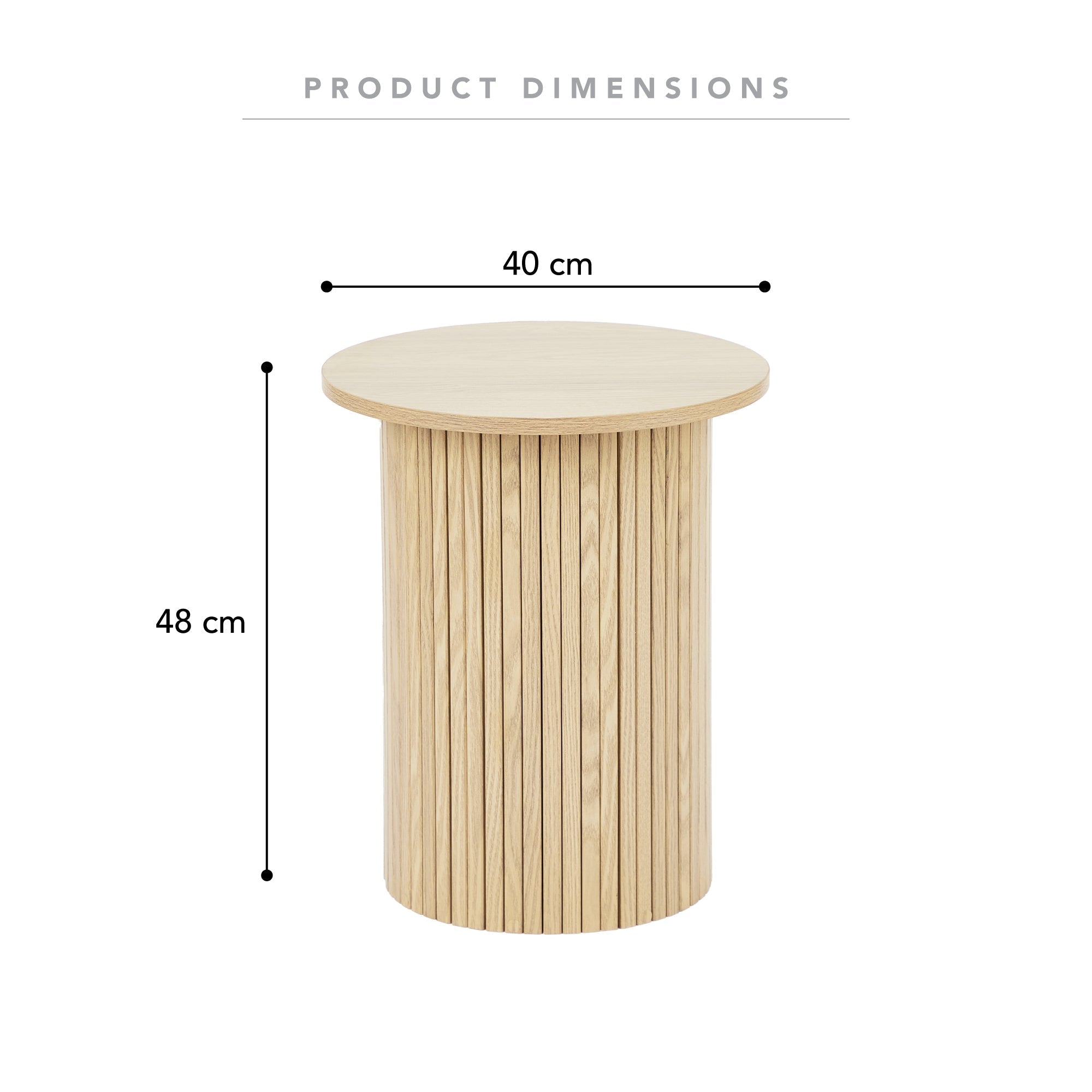 Haven Side Table Natural