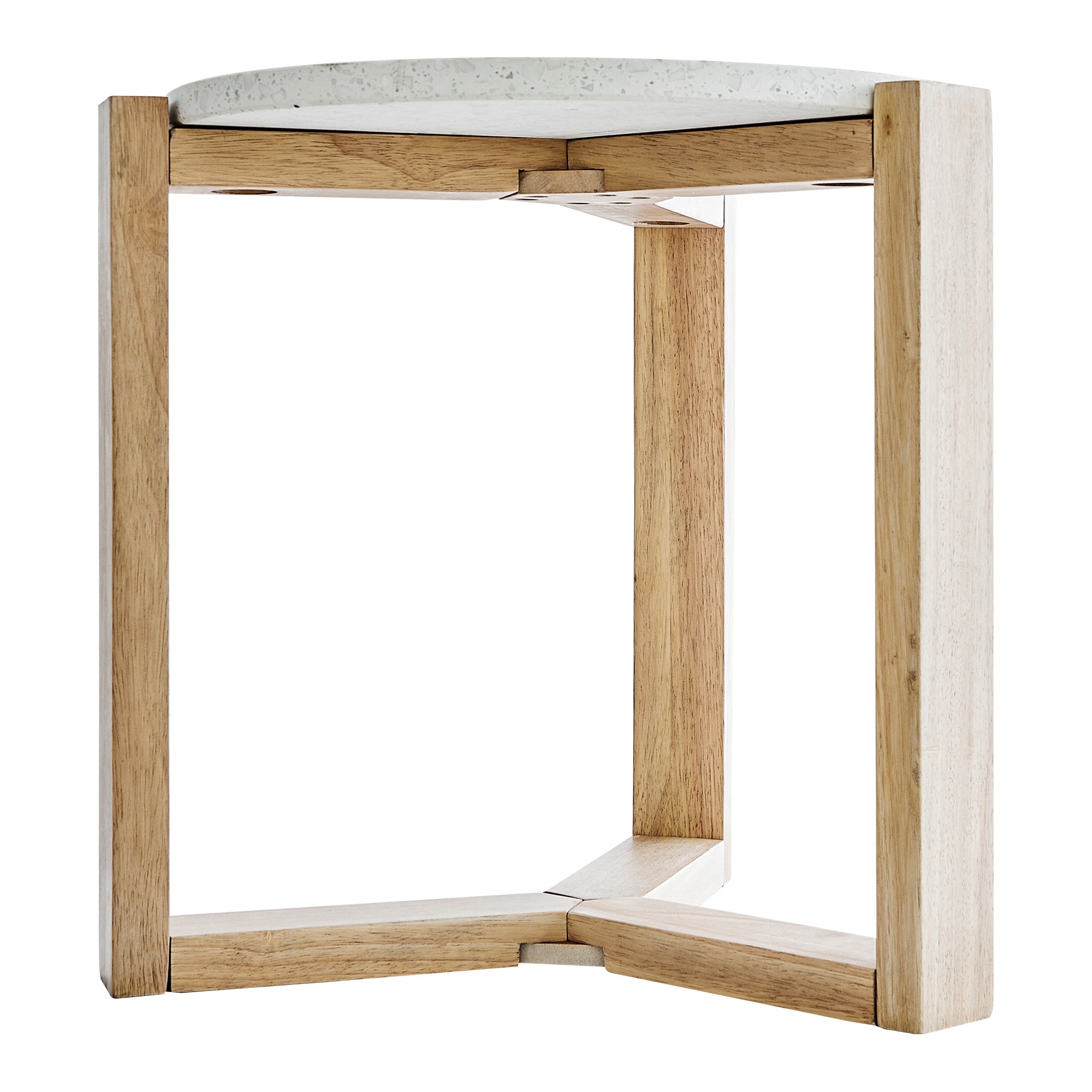 Sass Terrazzo Side Table Natural