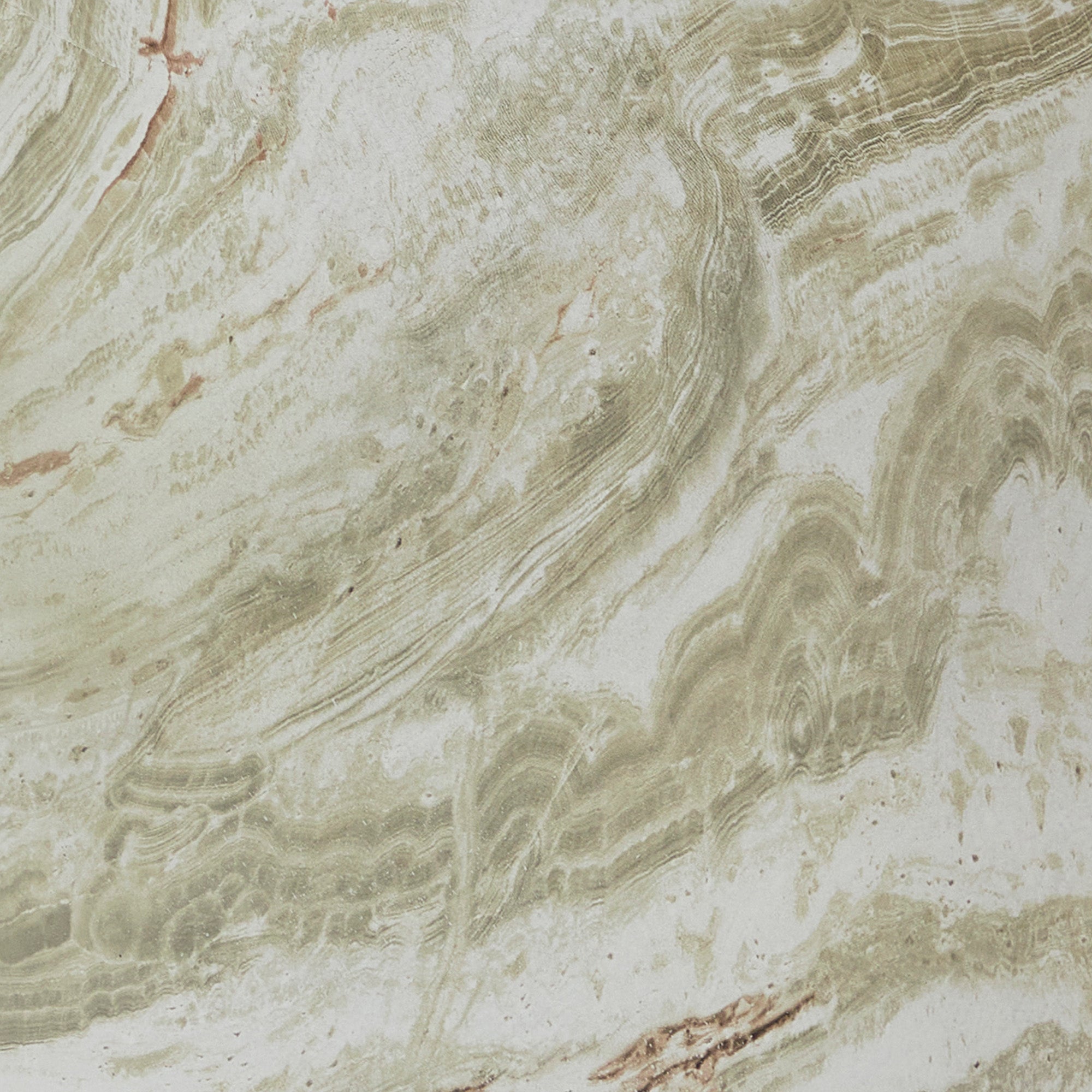 Luna MgO Stool Green Marble Look