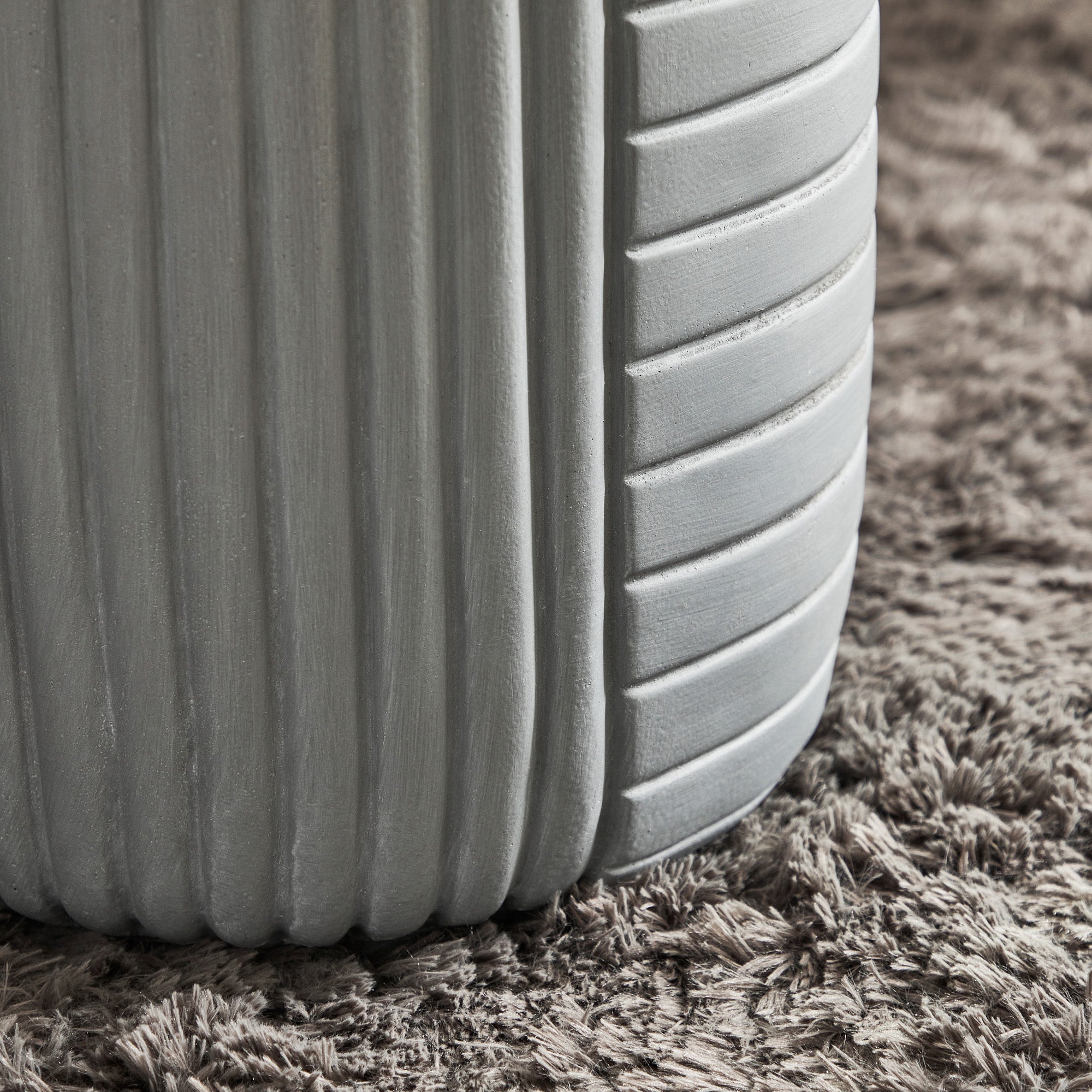 Taylor MgO Side Table Cement