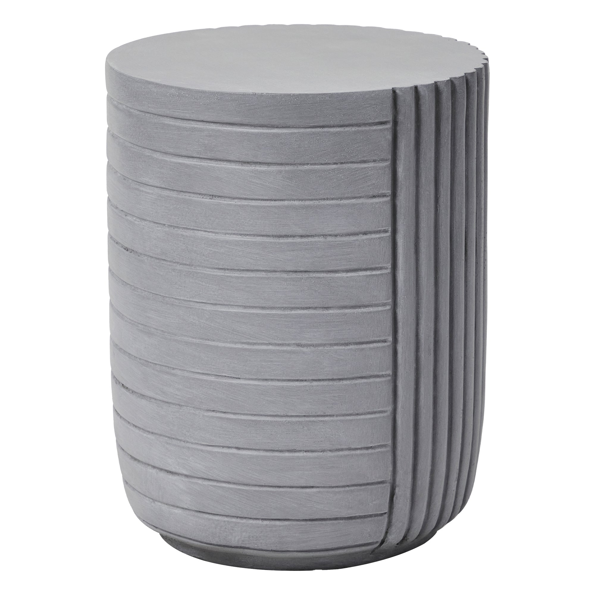 Taylor MgO Side Table Cement