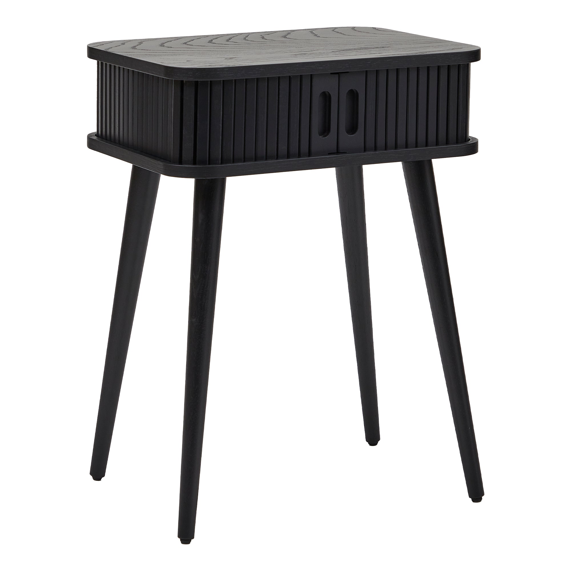 Curve Bedside Table Black (Set of 2)