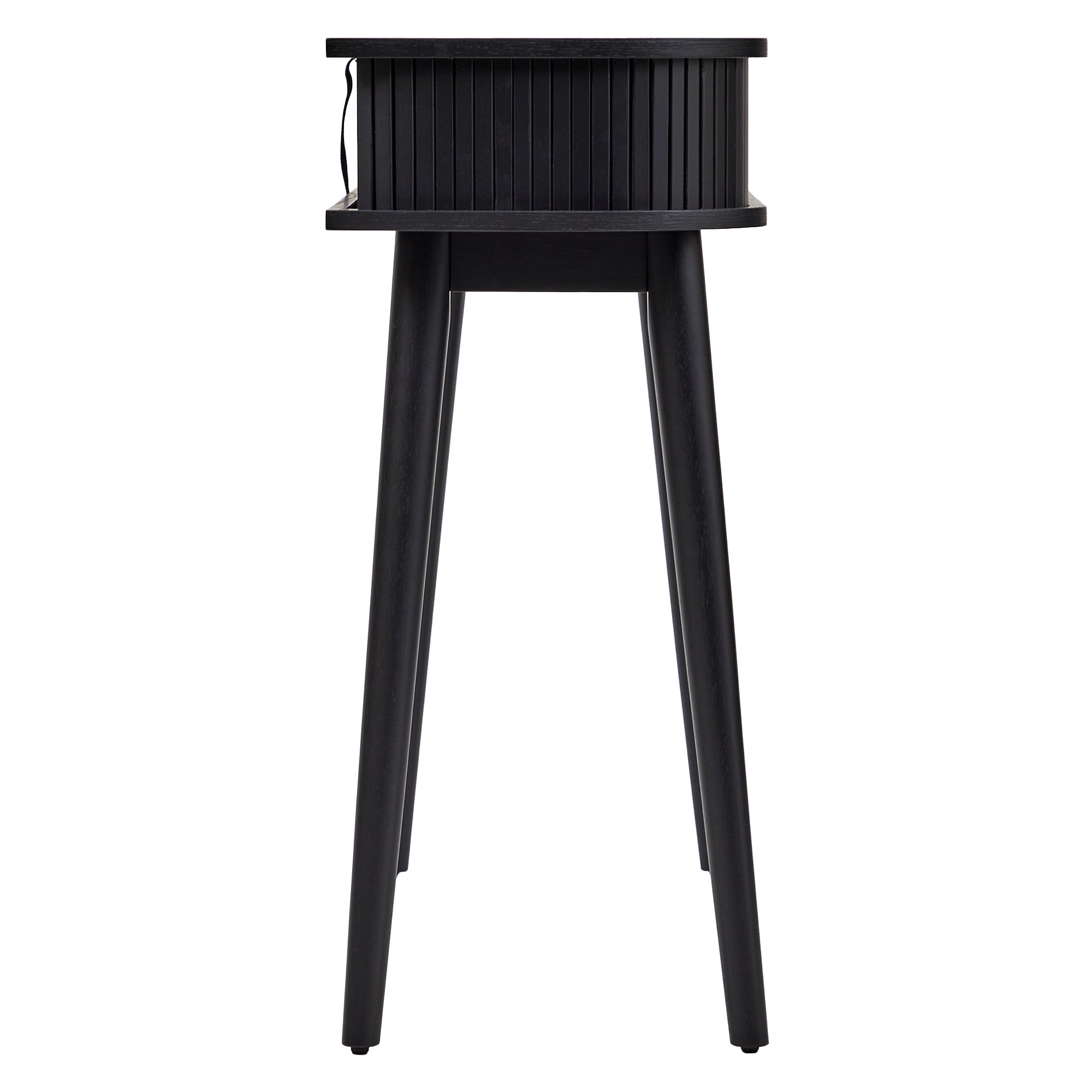 Curve Console Table Black (100cm)