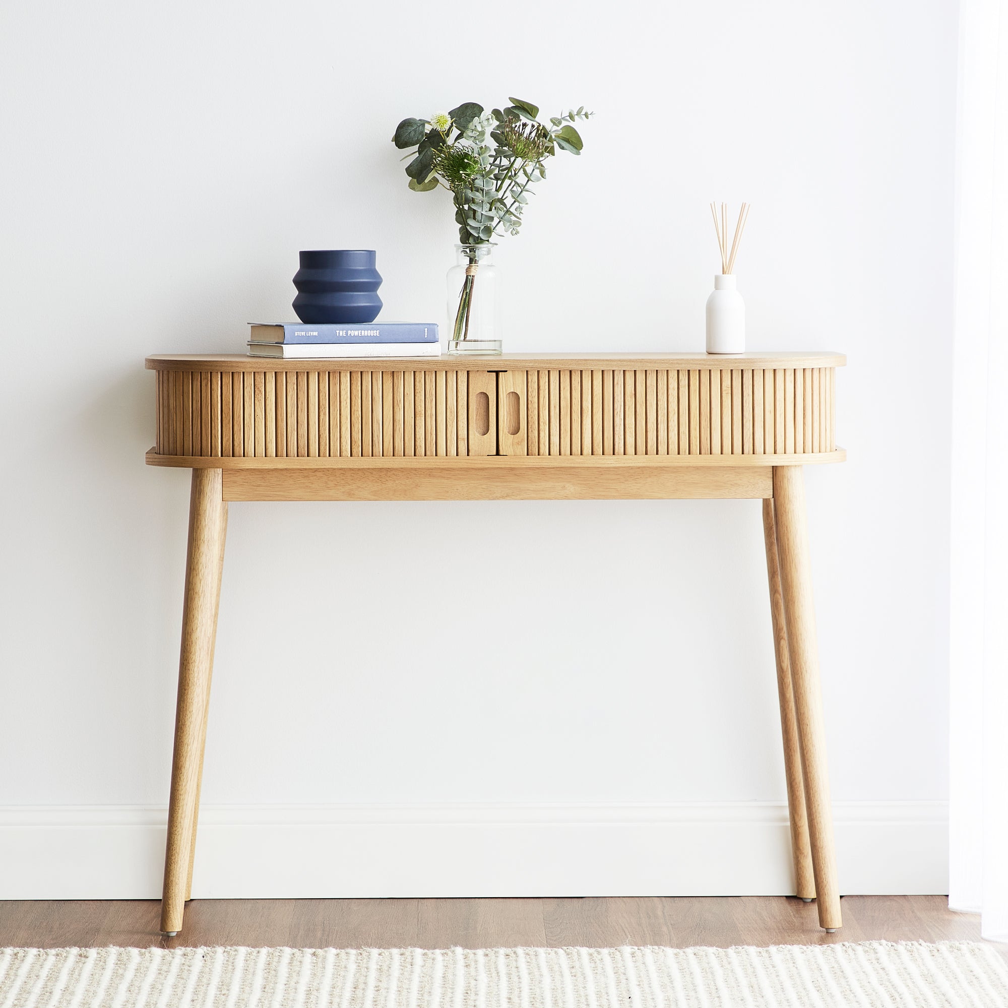Curve Console Table Natural (100cm)