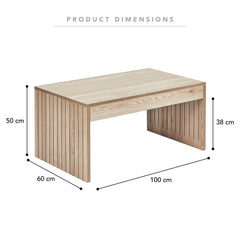 Harper Coffee Table Natural