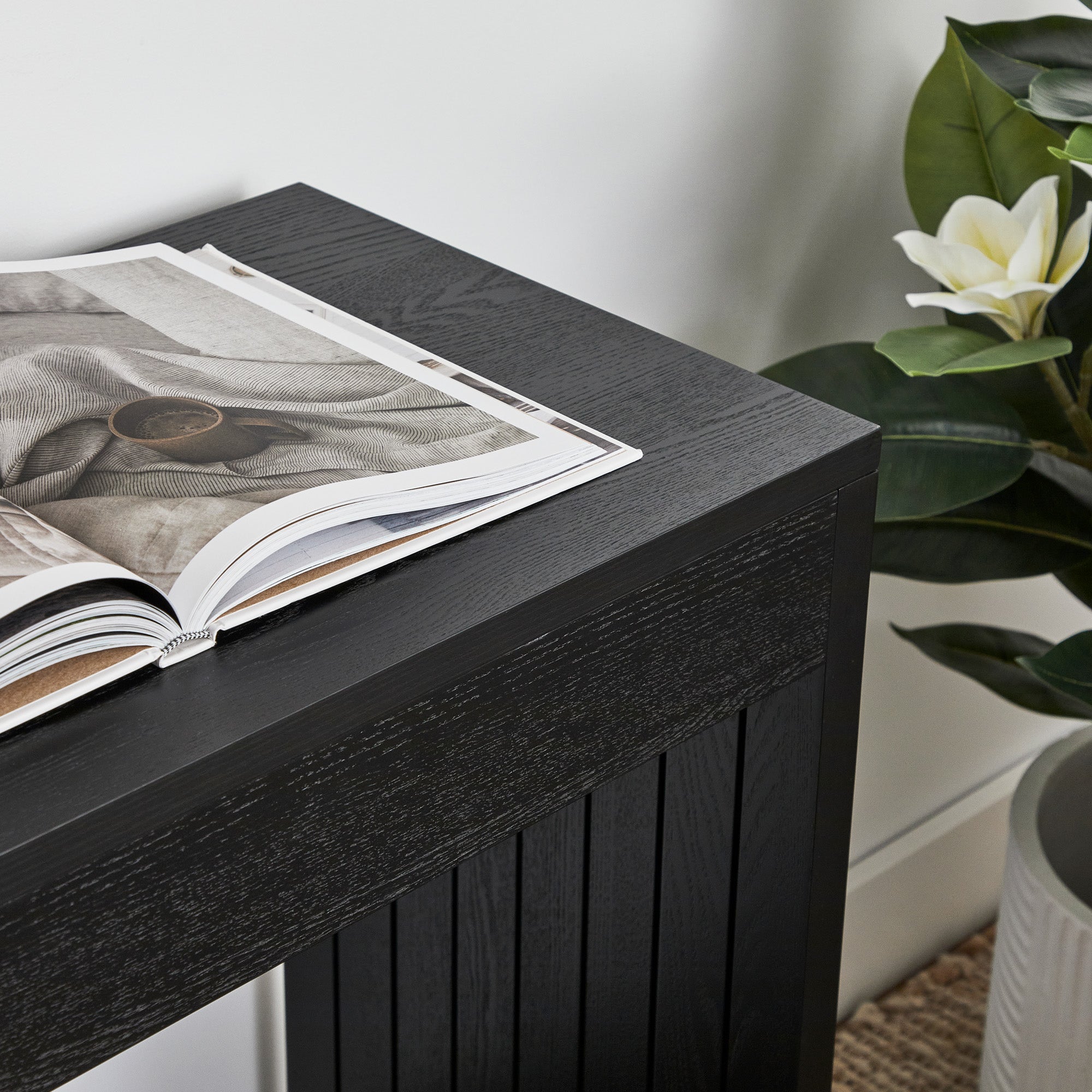 Harper Console Table Black (120cm)