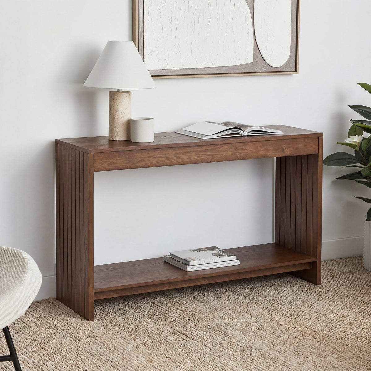 Harper Console Table Walnut (120cm)