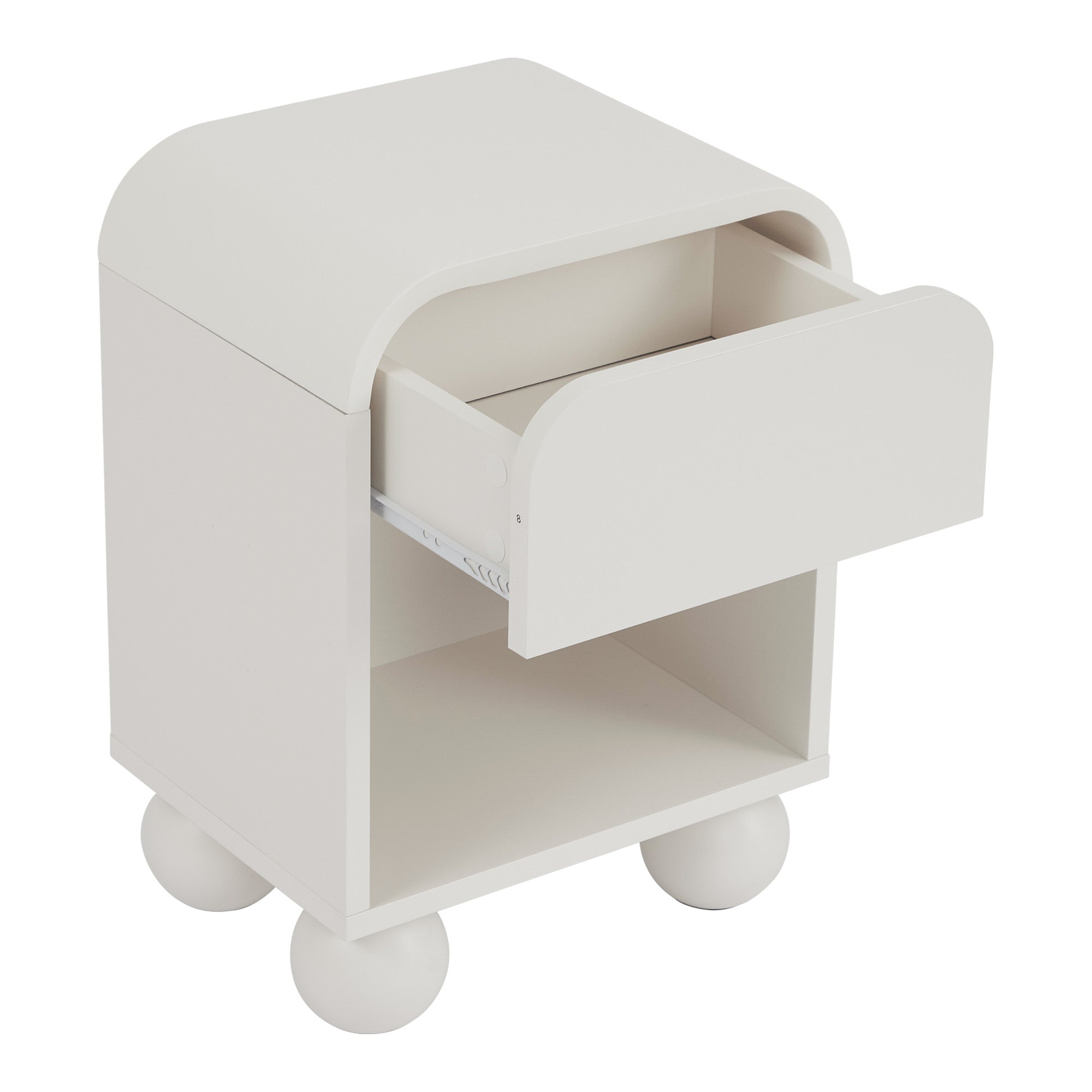 Baxter Bedside Table Cream