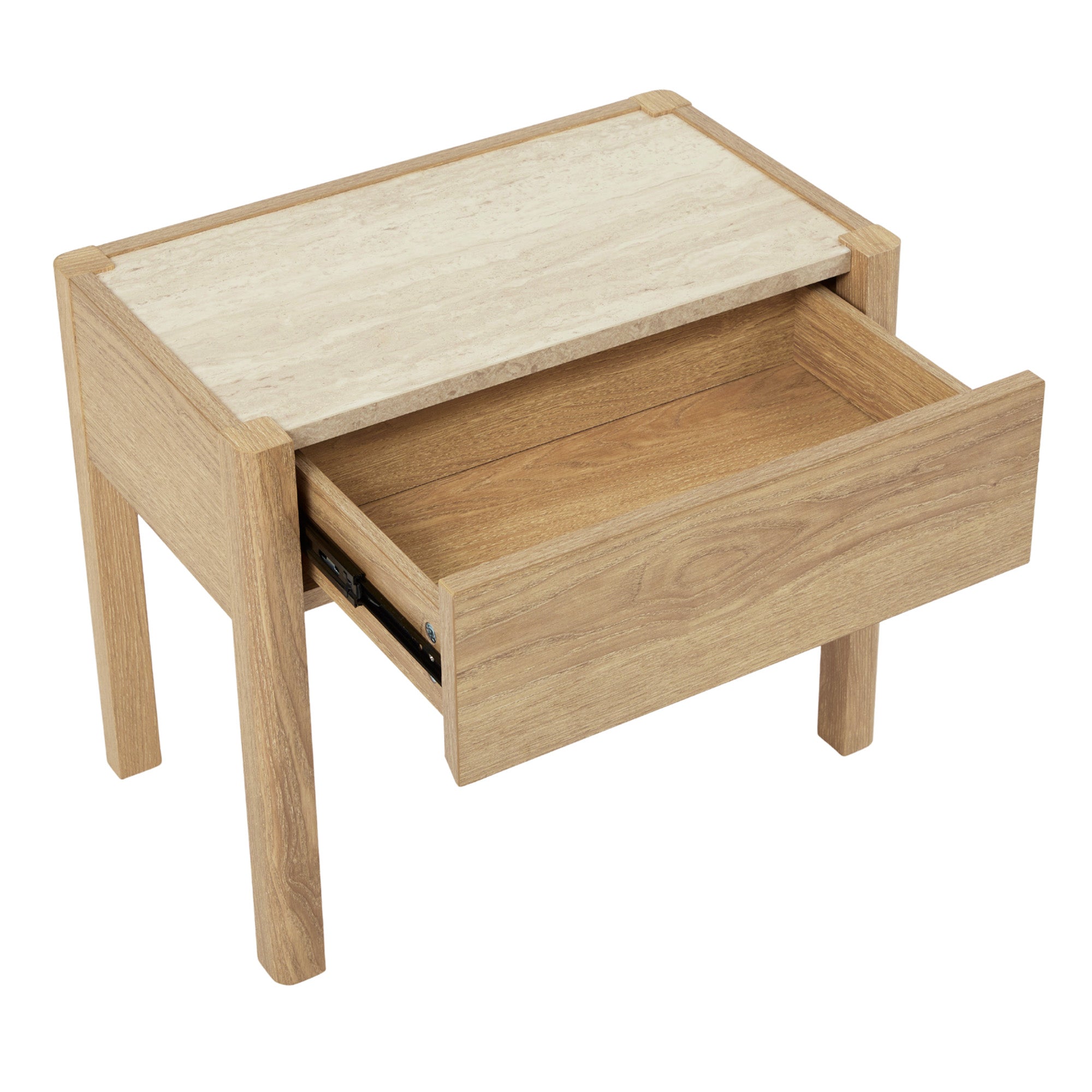 Clarke Bedside Table Oak