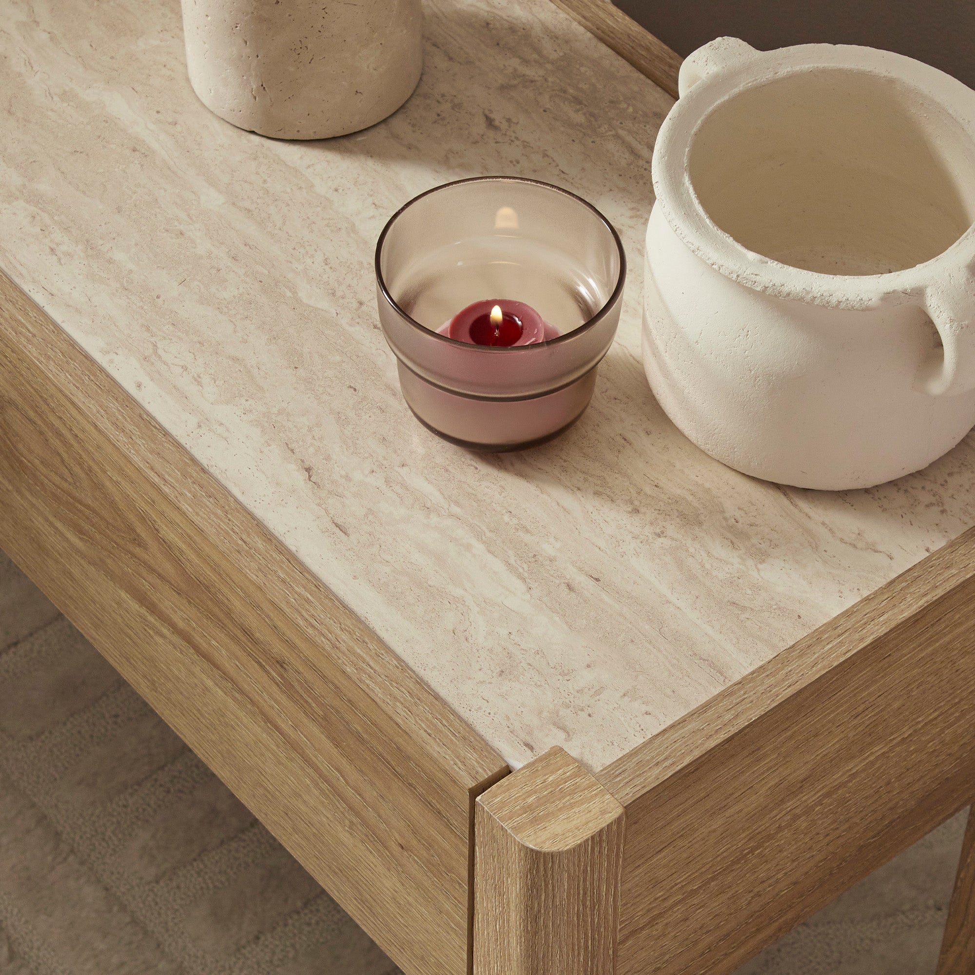 Clarke Bedside Table Oak (Set of 2)