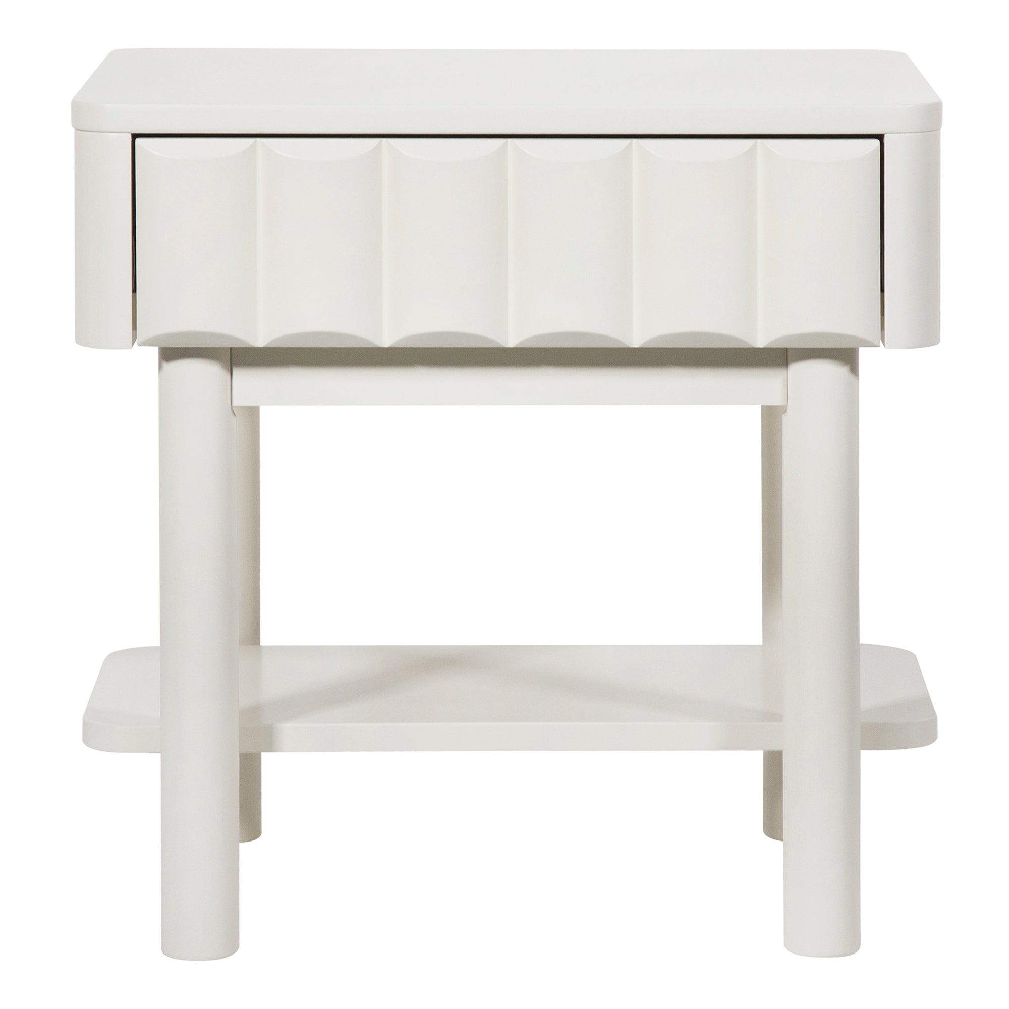 Cosette Bedside Table Off-White