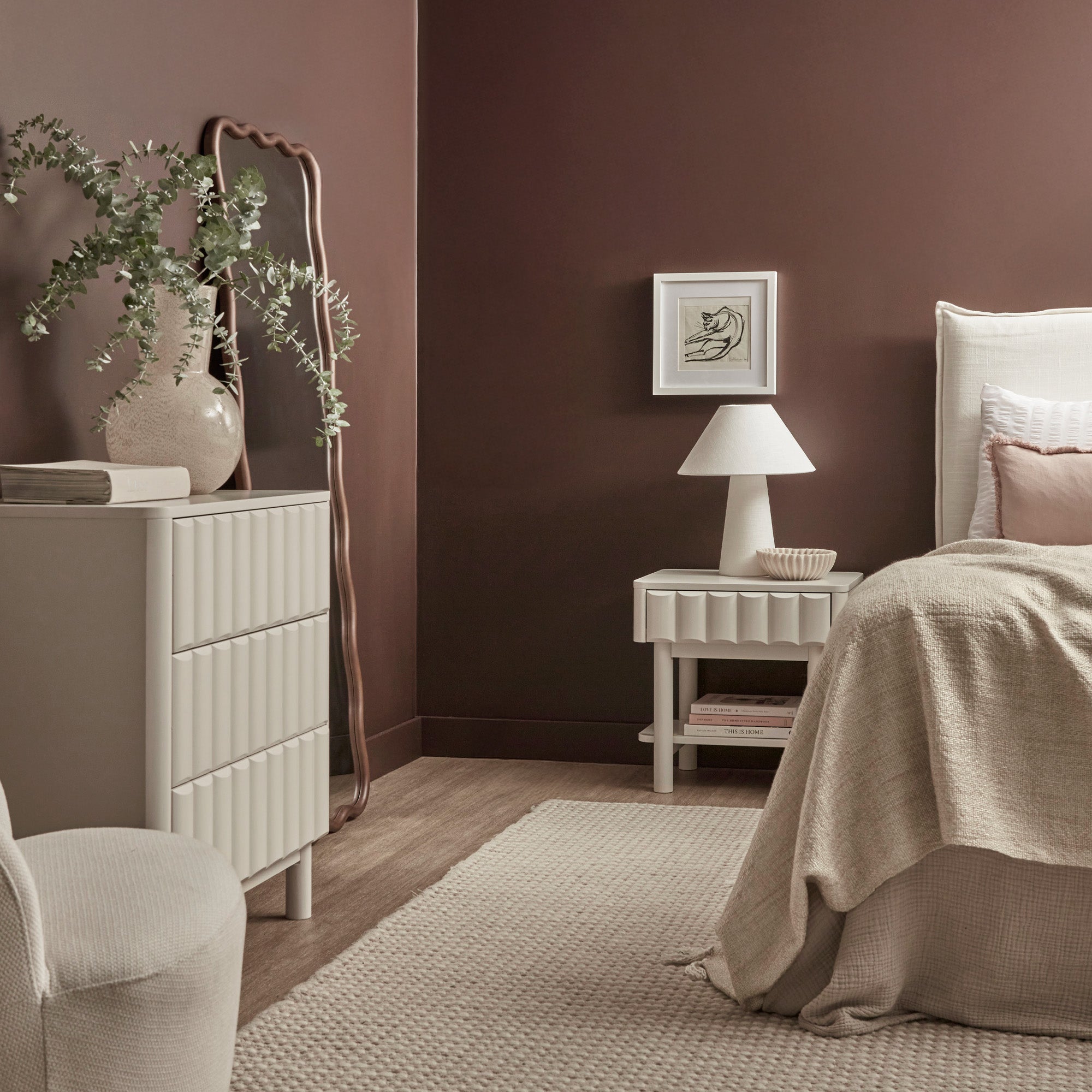 Cosette Chest of 3 Drawers Off-White