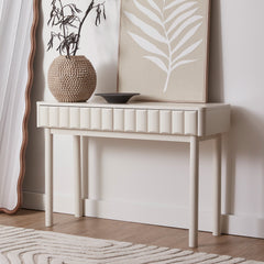 Cosette Console Table Off-White (113cm)